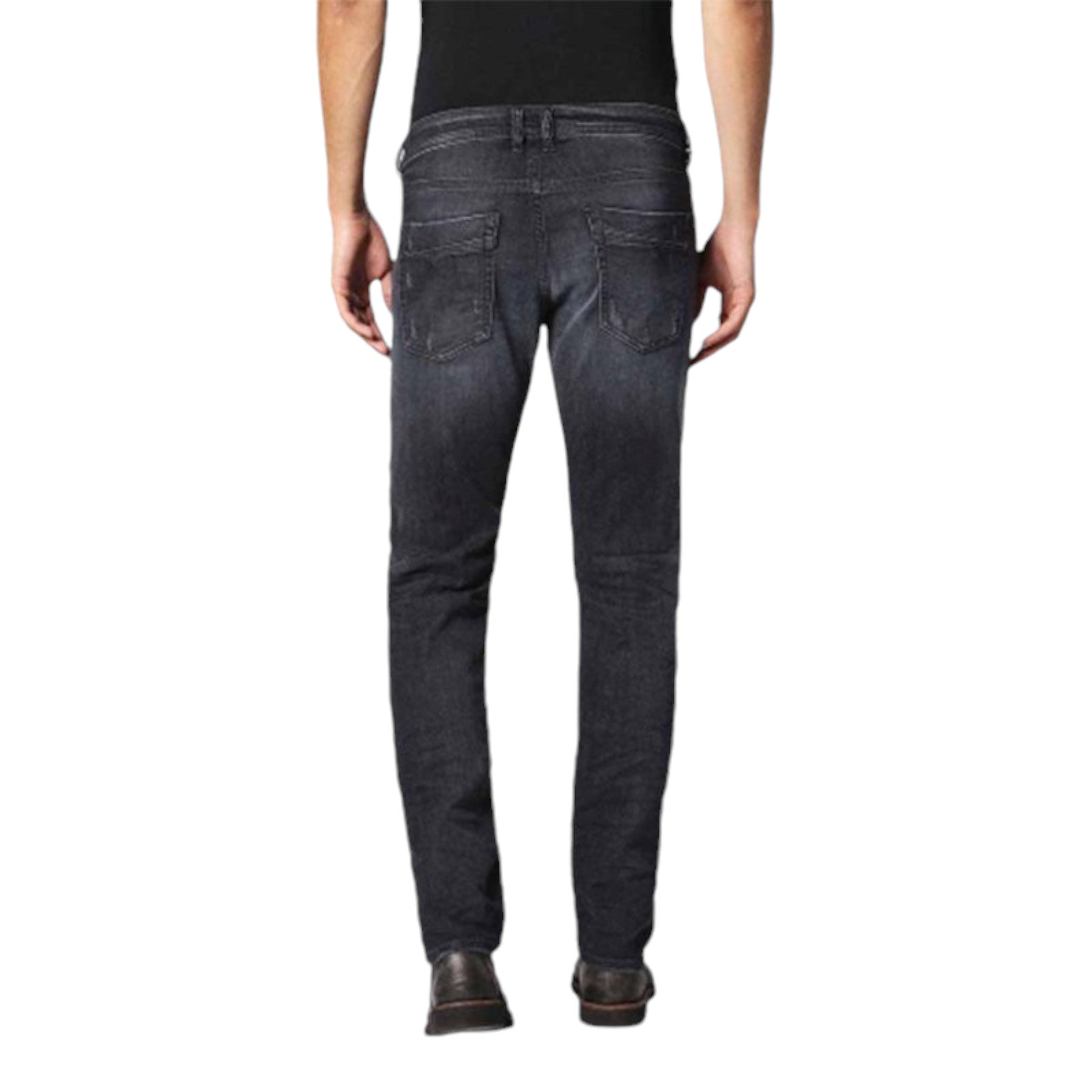 DIESEL AKEE 0683Q Mens Denim Jeans Stretch Regular Slim Tapered Casual Pants