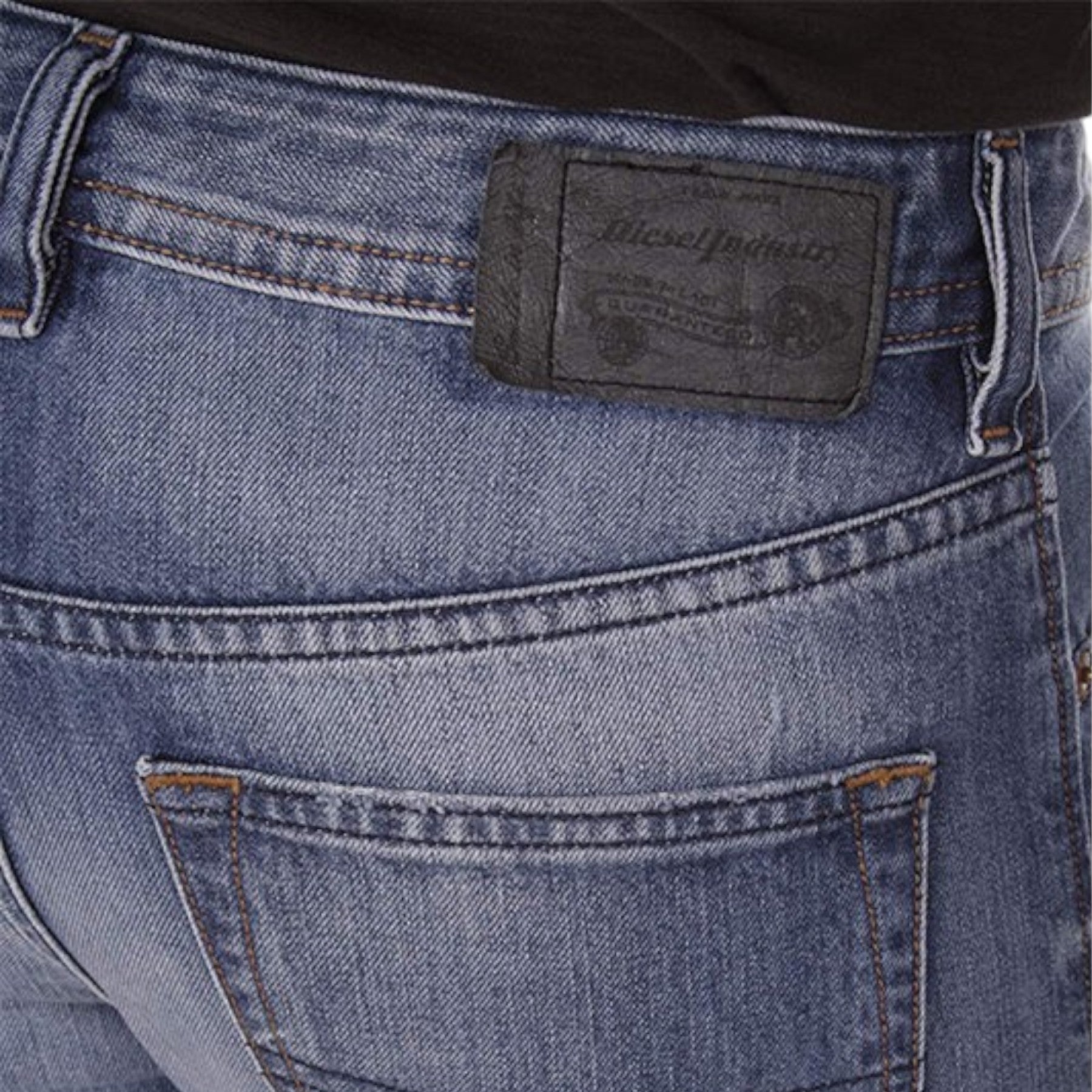 DIESEL BUSTER R95T8 Mens Denim Jeans Regular Slim Tapered Distress Casual Pants