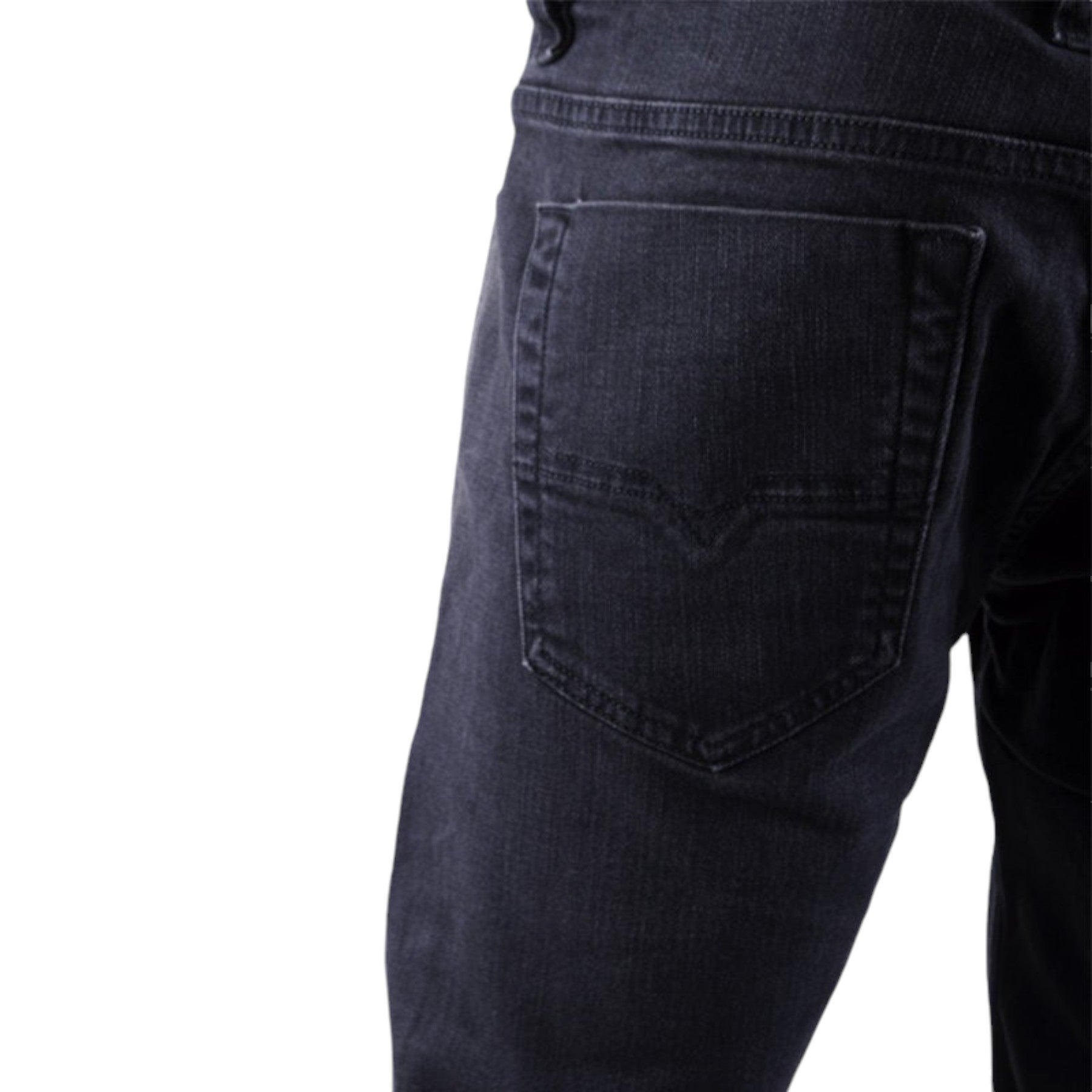 DIESEL VIKER 0RZ67 Mens Denim Jeans Stretch Regular Fit Straight Casual Pants