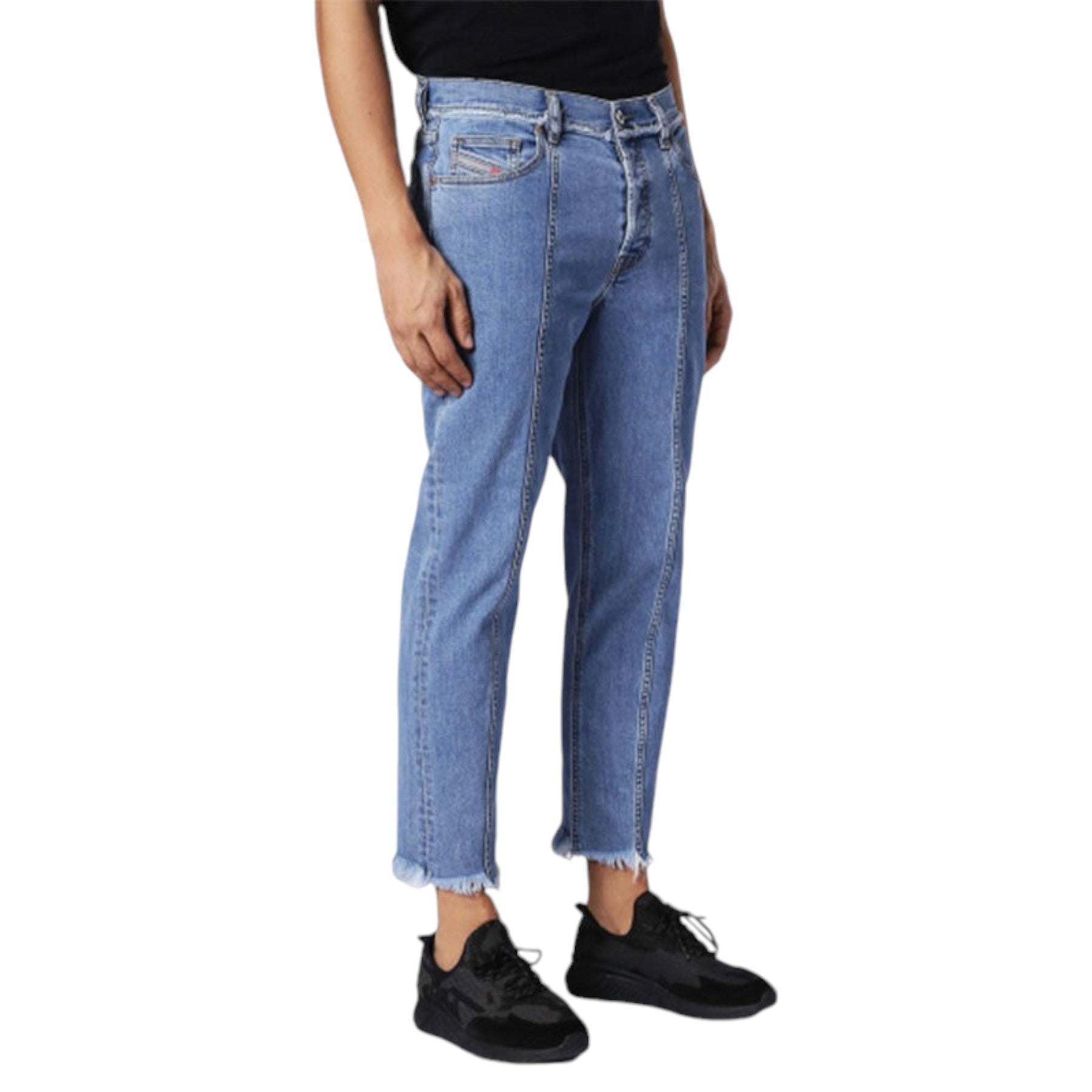 DIESEL DAGH SP 084TD Mens Denim Jeans Stretch Regular Fit Straight Casual Pants