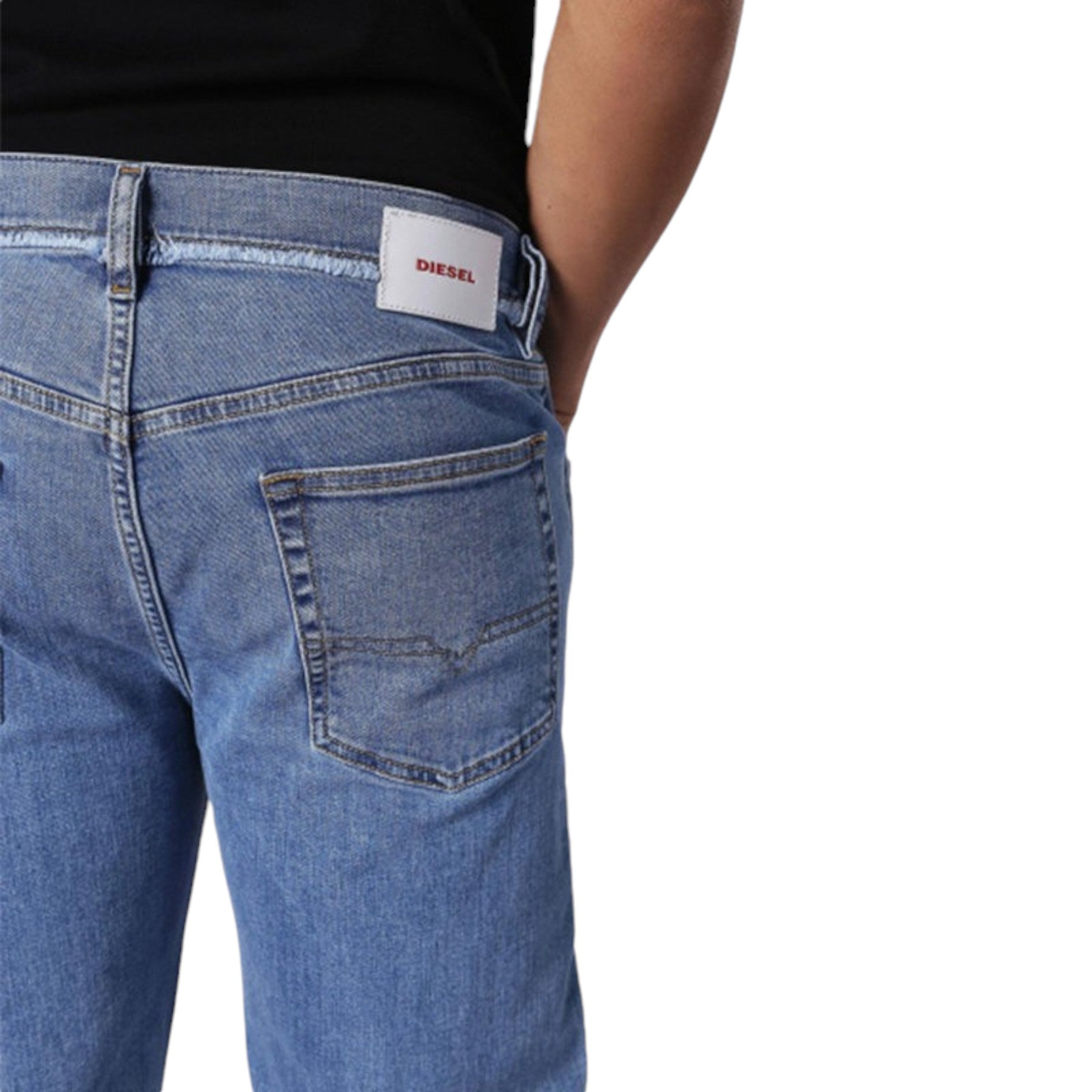 DIESEL DAGH SP 084TD Mens Denim Jeans Stretch Regular Fit Straight Casual Pants