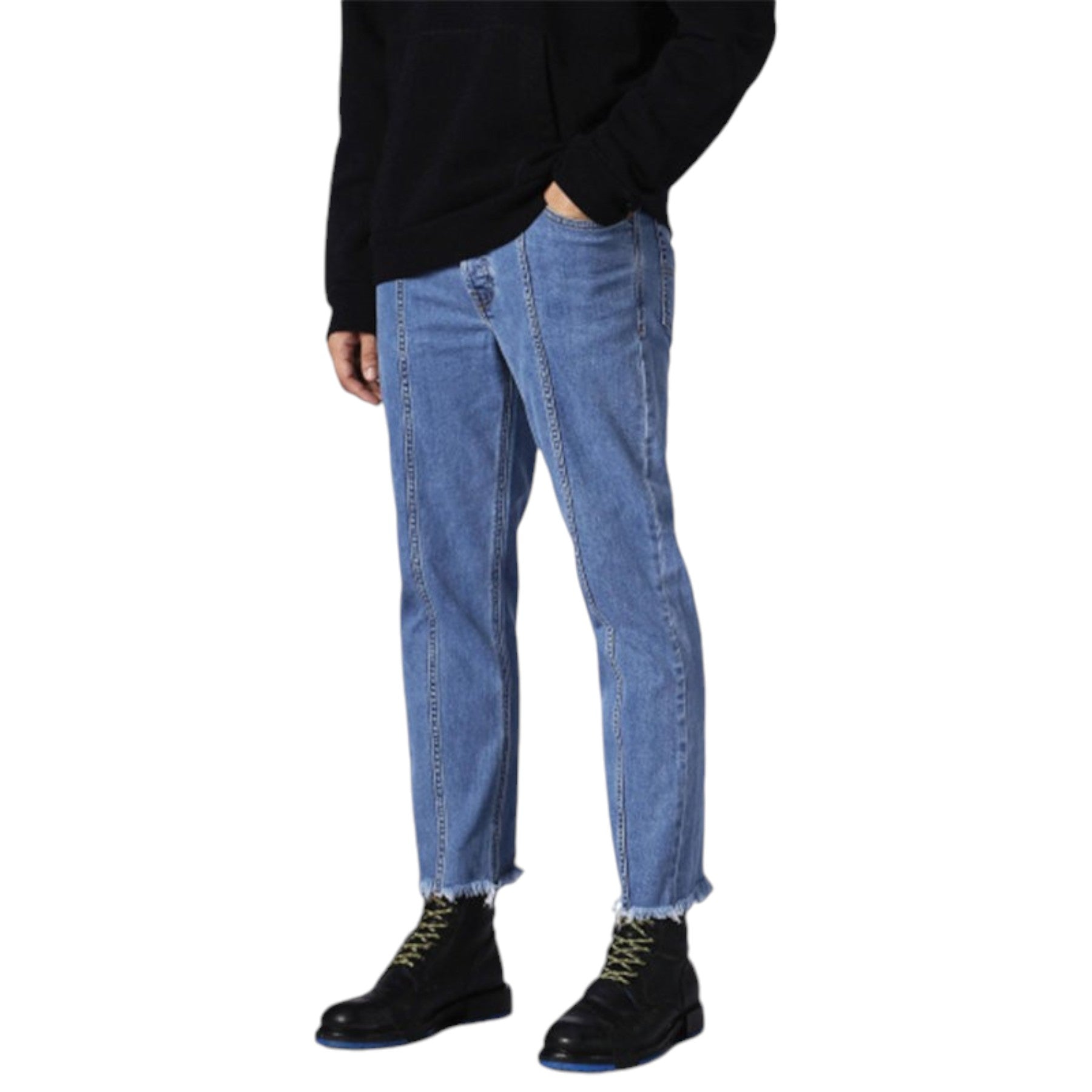 DIESEL DAGH SP 084TD Mens Denim Jeans Stretch Regular Fit Straight Casual Pants