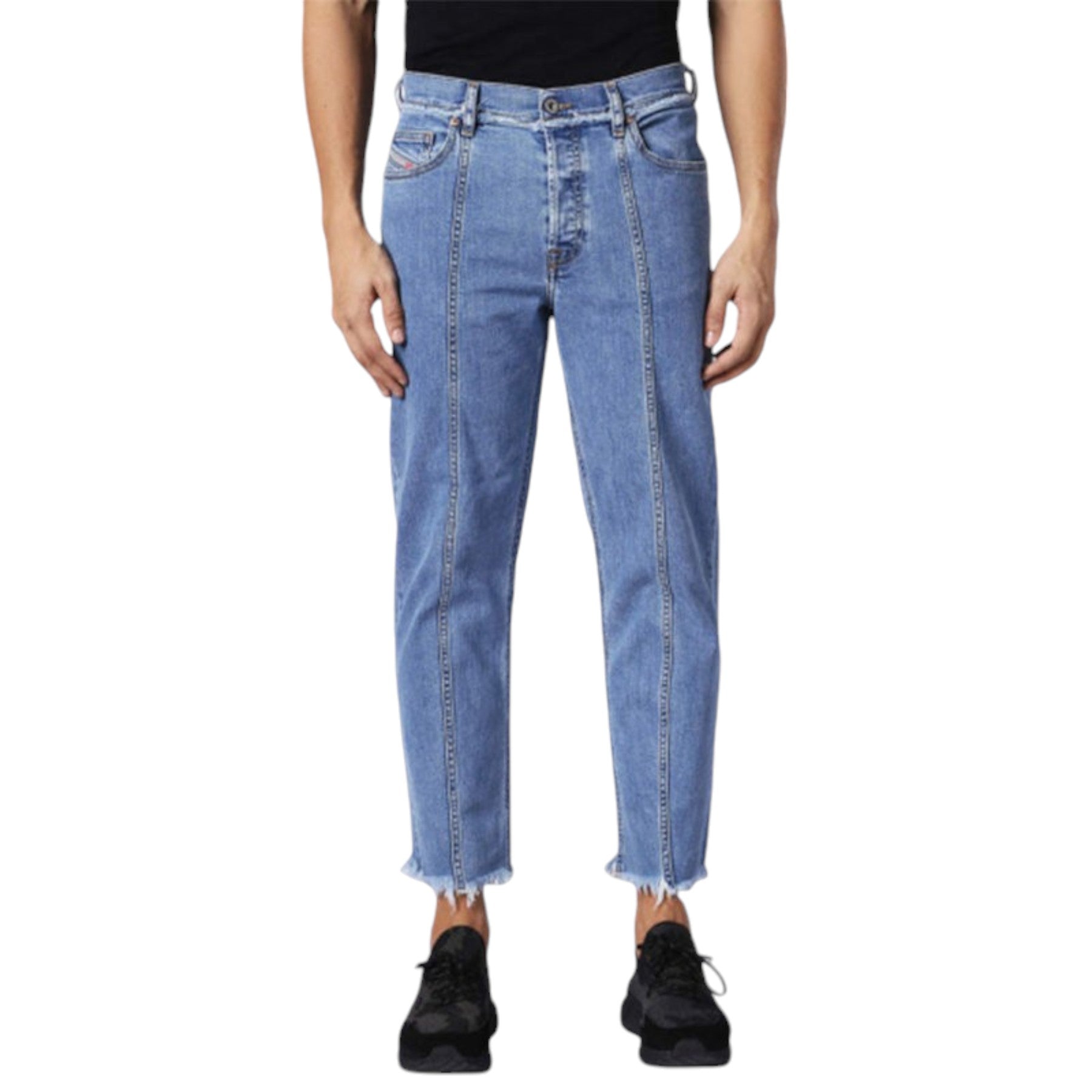 DIESEL DAGH SP 084TD Mens Denim Jeans Stretch Regular Fit Straight Casual Pants