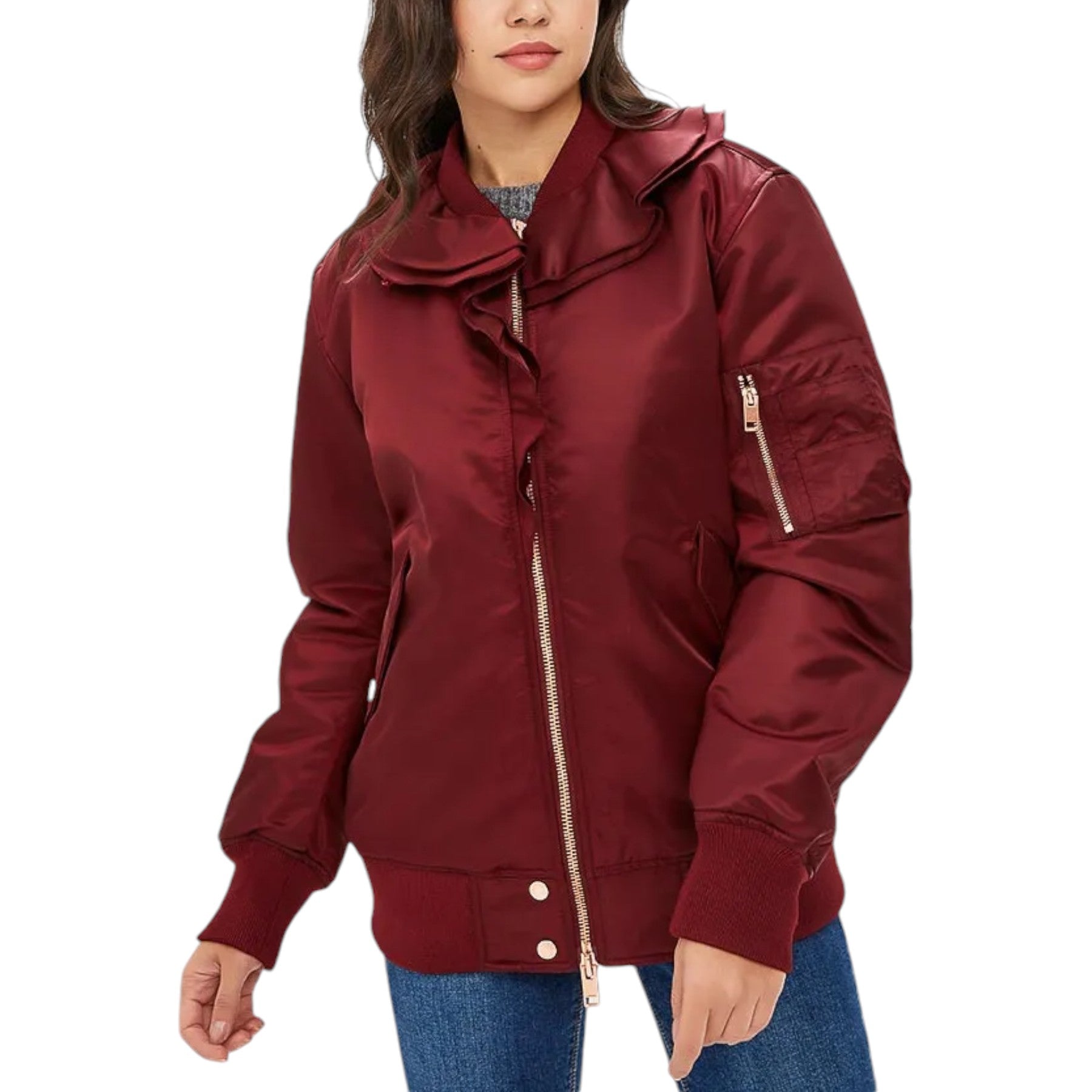 DIESEL G-ALMUNDA GIACCA Womens Bomber Jacket Quilted Casual Winter Outwear Coat