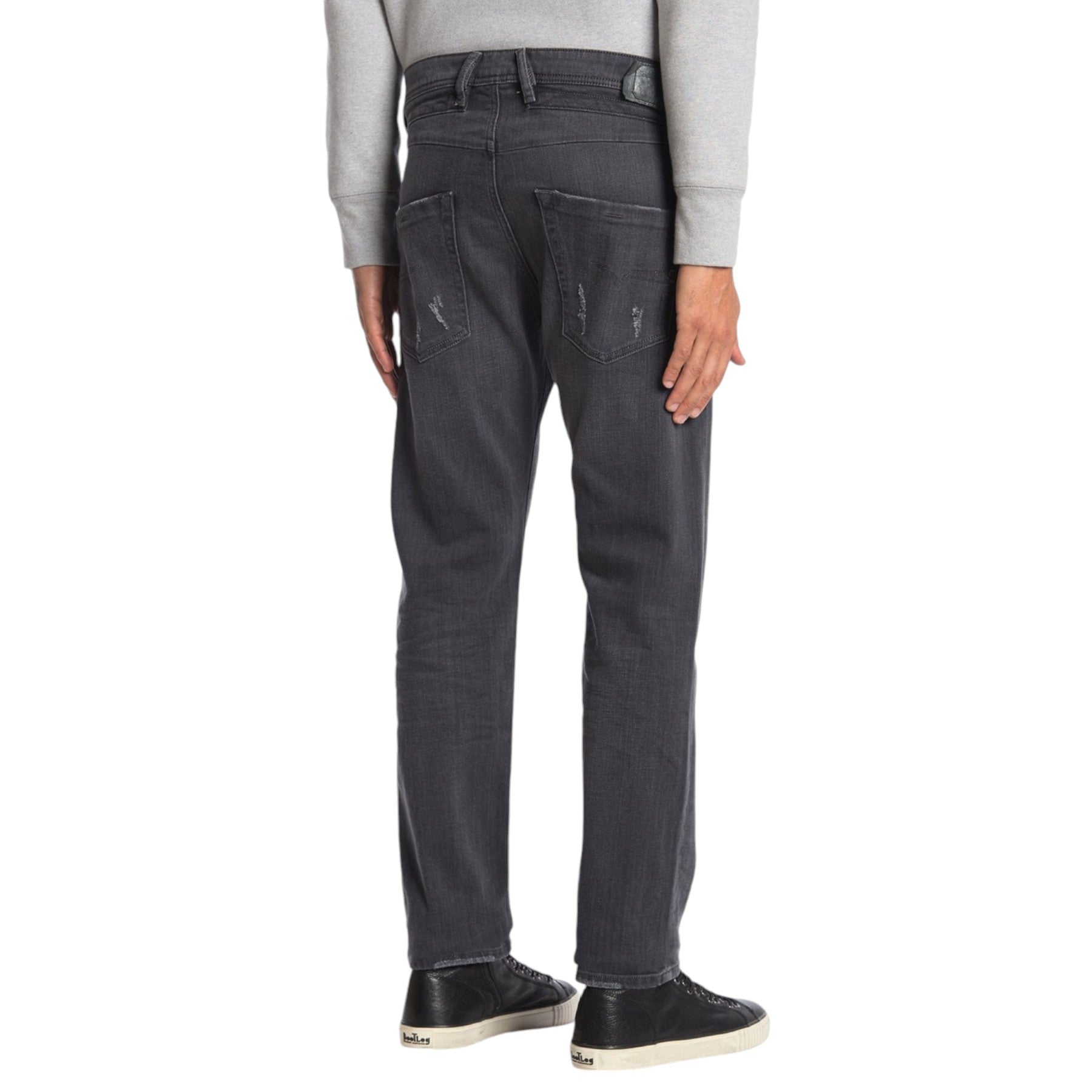 DIESEL BELTHER R R95X8 Mens Denim Jeans Distressed Stretch Regular Slim Tapered