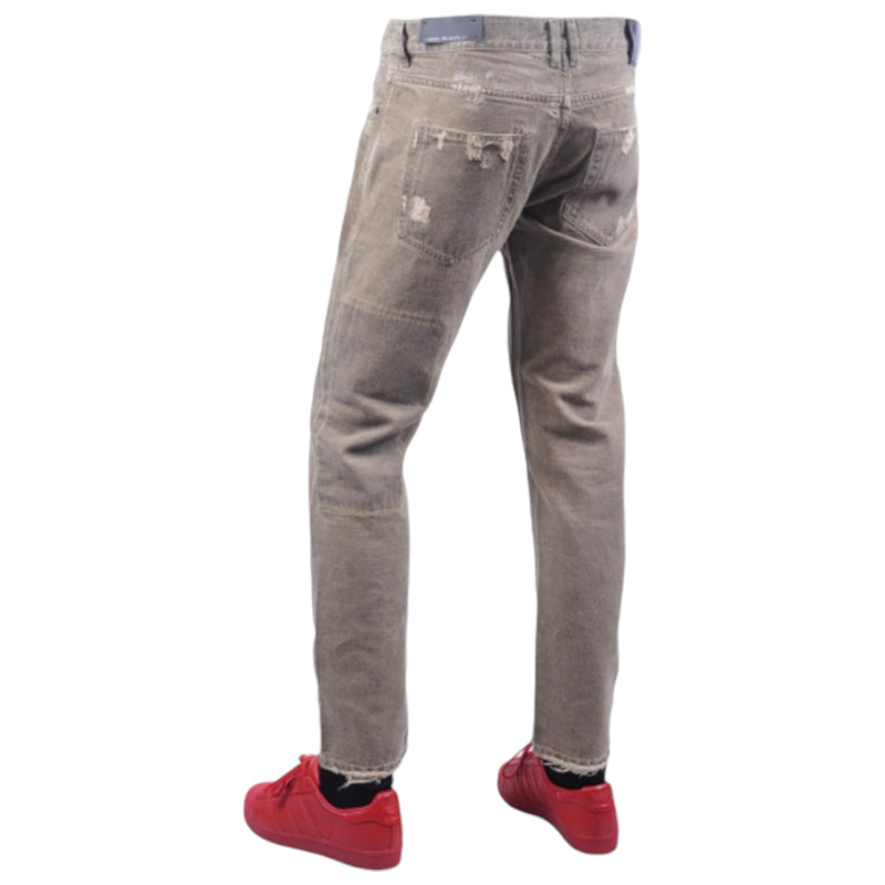 DIESEL BLACK GOLD TYPE-2813B BG8U8 Mens Denim Jeans Ripped Regular Slim Italy