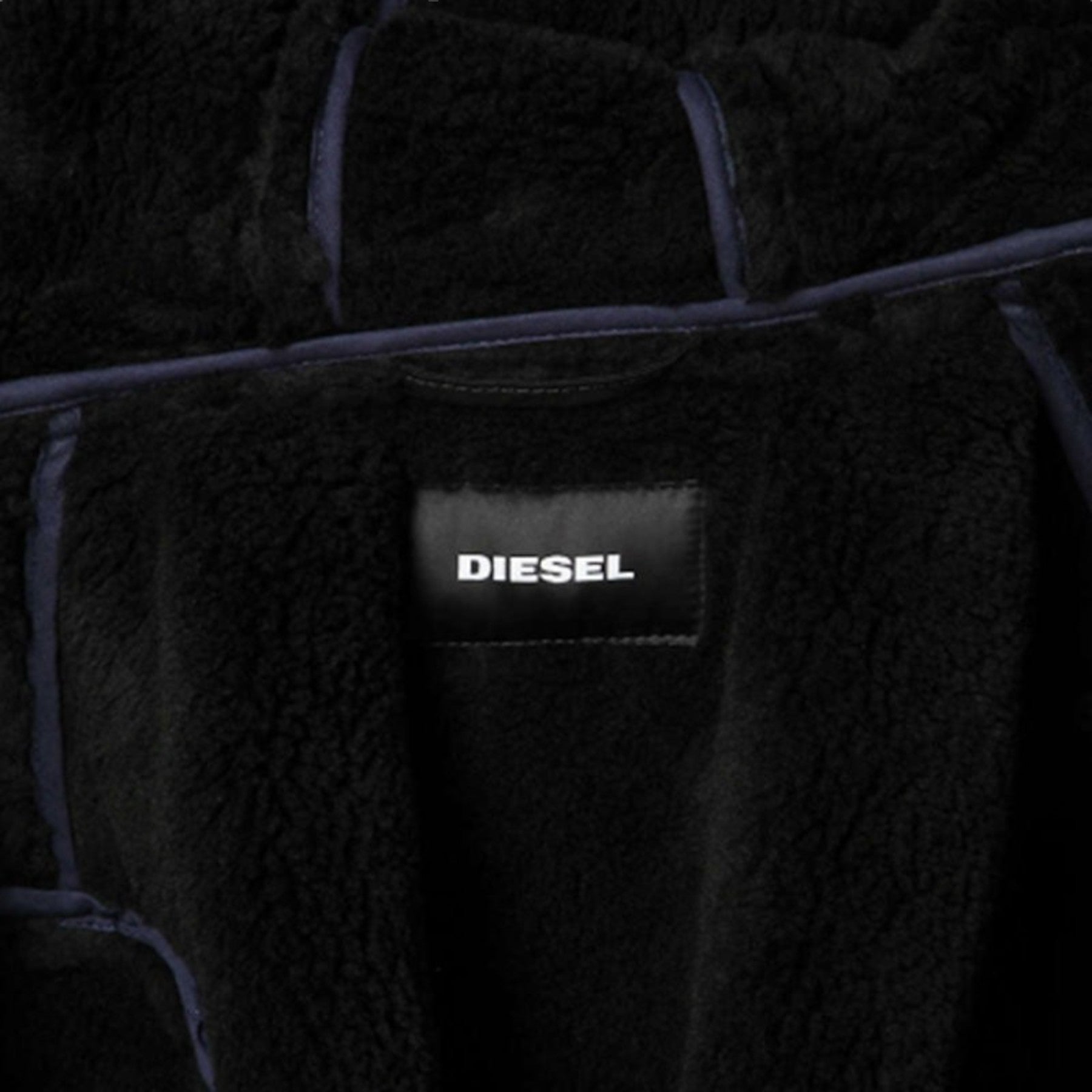 DIESEL W BLENDER Mens Hooded Coat knee long Winter Outwear Casual Waistcoat