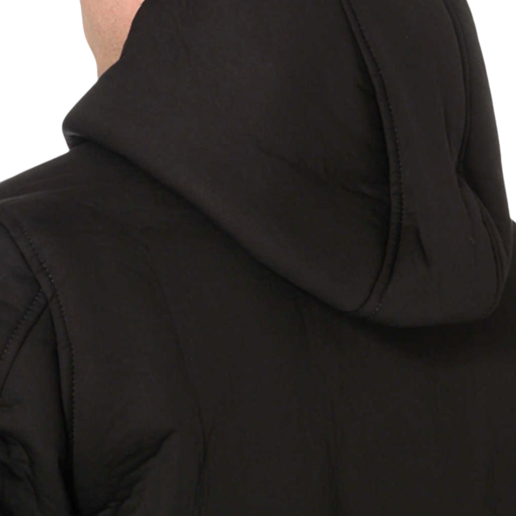 DIESEL W BLENDER Mens Hooded Coat knee long Winter Outwear Casual Waistcoat