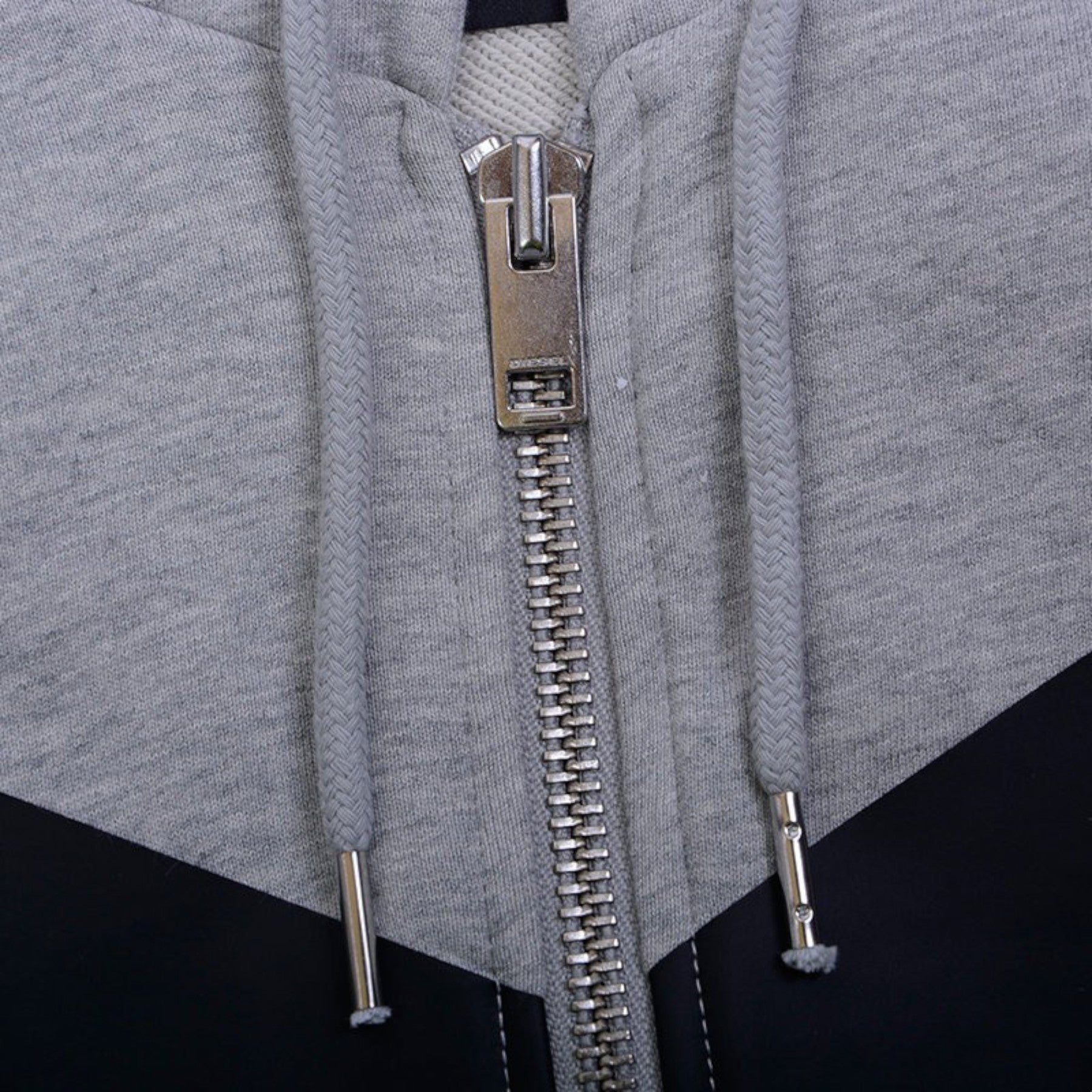 DIESEL S SMASHINGNEW Mens Zipped Hoodie Grey Long Sleeve Casual Sweatshirts