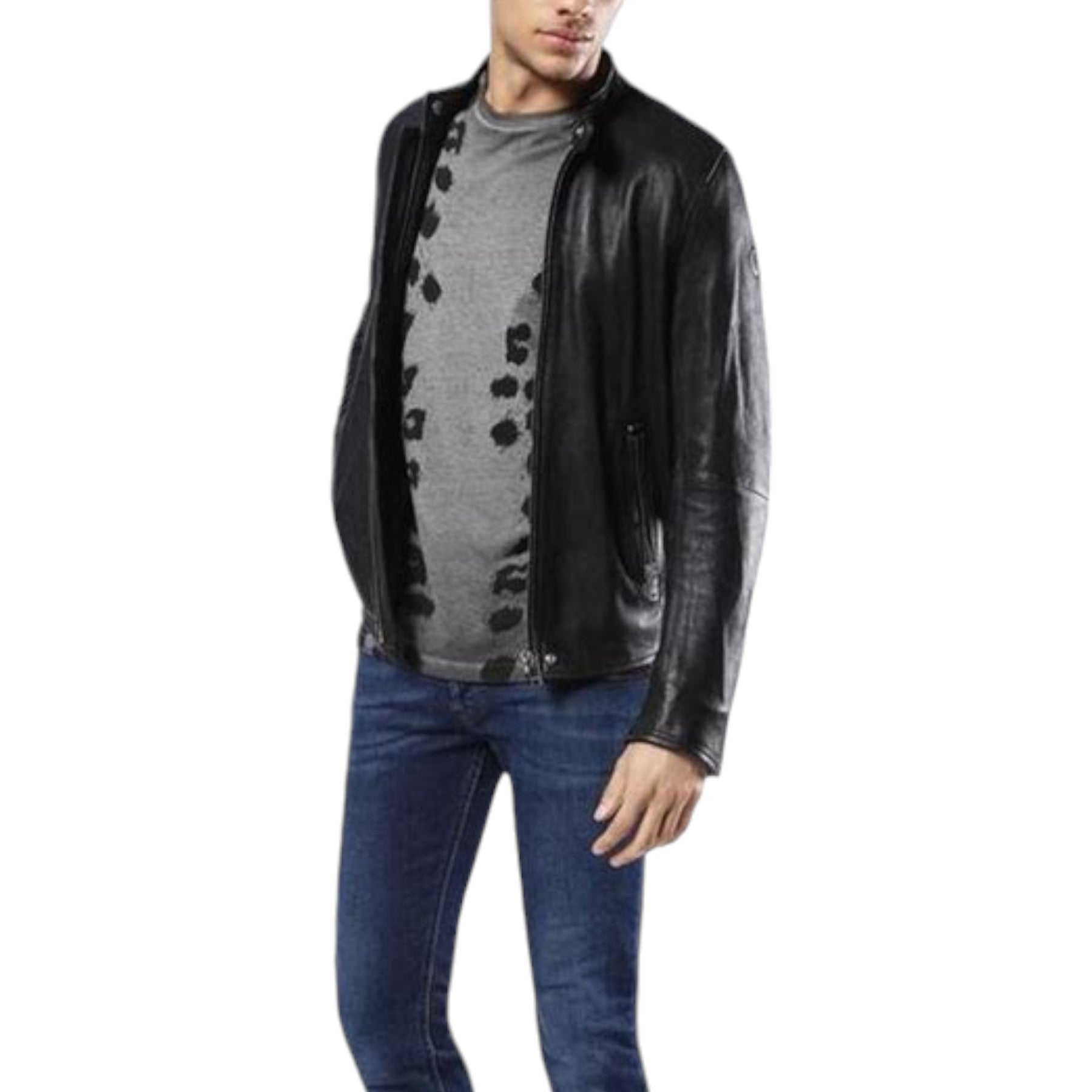 DIESEL T DIEGO GB Mens T Shirt Short Sleeve Crew Neck Casual Summer Cotton Print