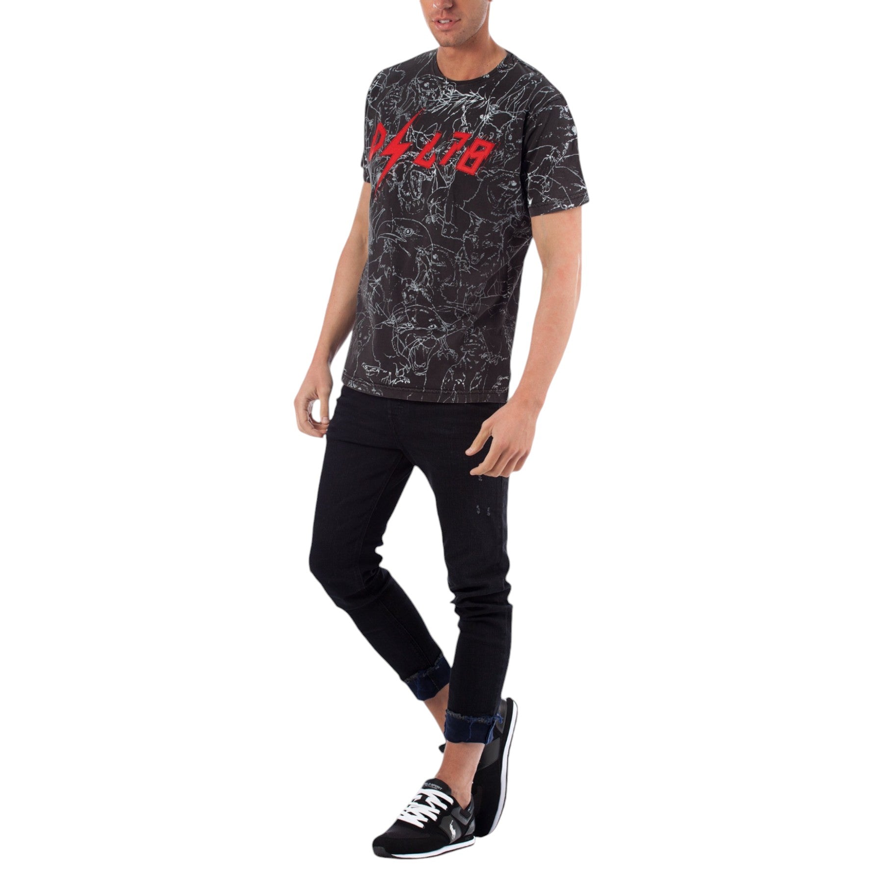 DIESEL T JOE RR Mens T-Shirt Short Sleeve Crew Neck Casual Summer Cotton Tees