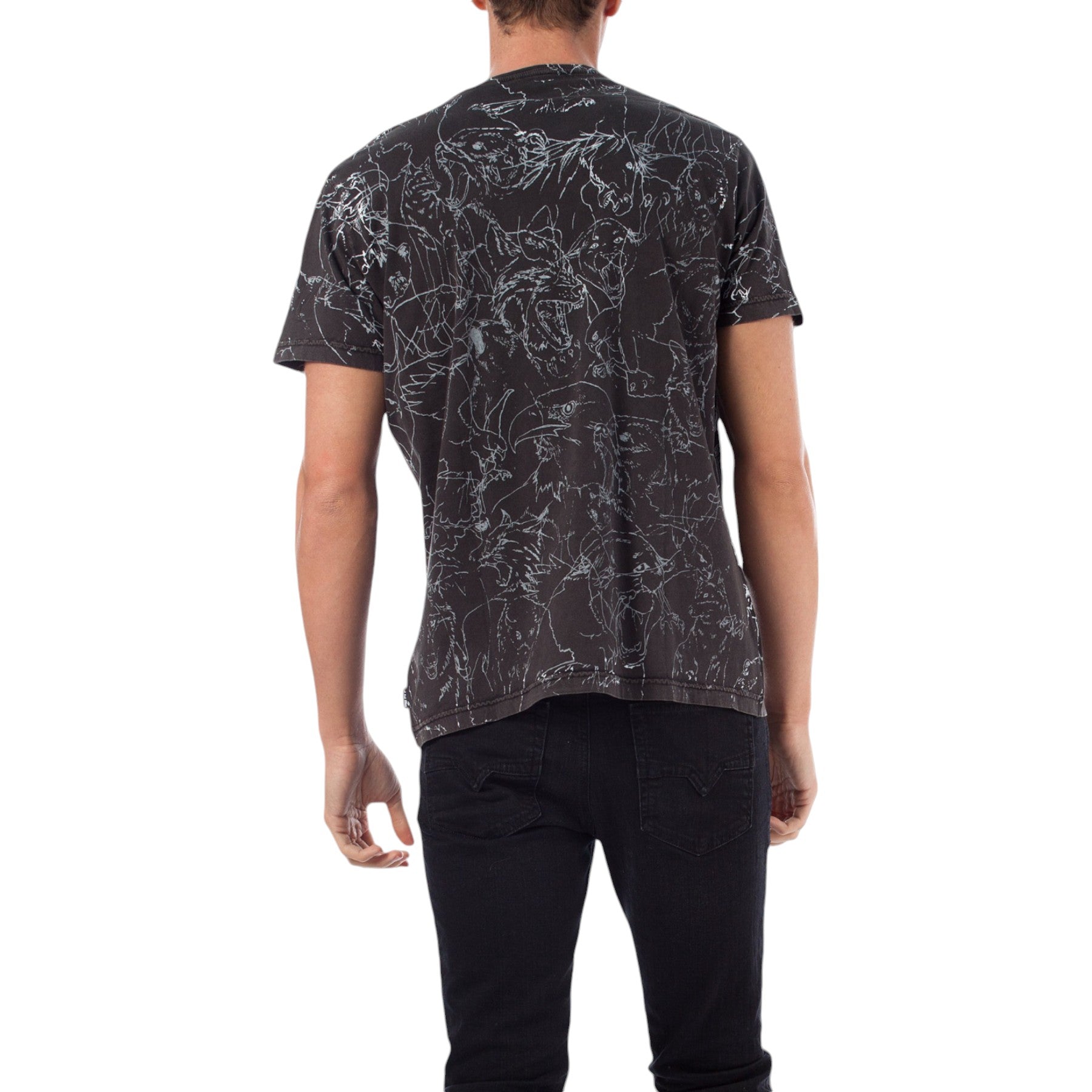 DIESEL T JOE RR Mens T-Shirt Short Sleeve Crew Neck Casual Summer Cotton Tees