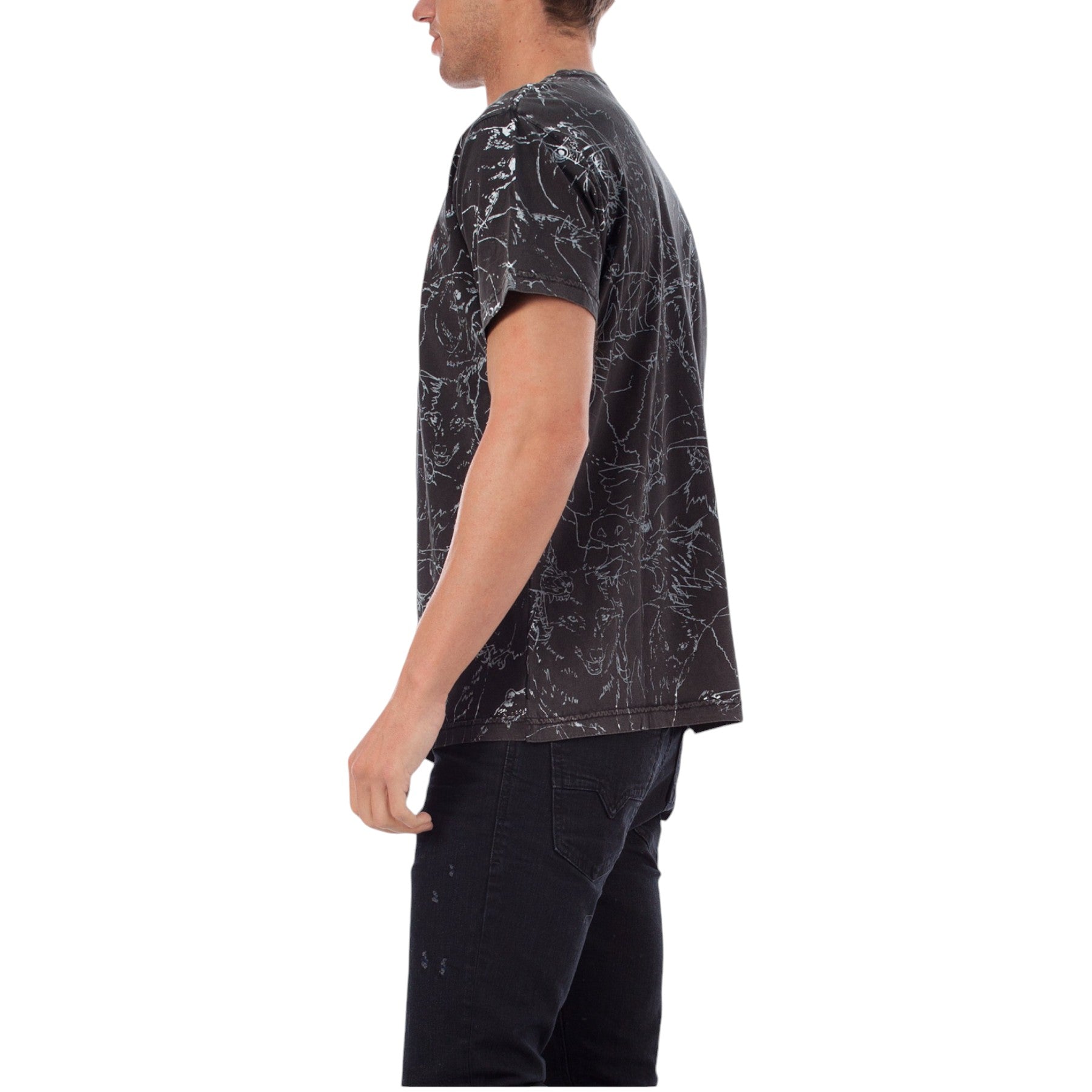 DIESEL T JOE RR Mens T-Shirt Short Sleeve Crew Neck Casual Summer Cotton Tees