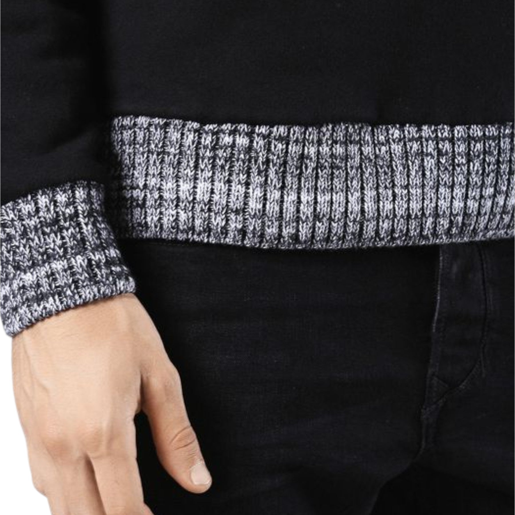 DIESEL S RIBCOLOR 0GAMK 900 Mens Sweatshirt Morenoize Crew Neck Pullover Jumper