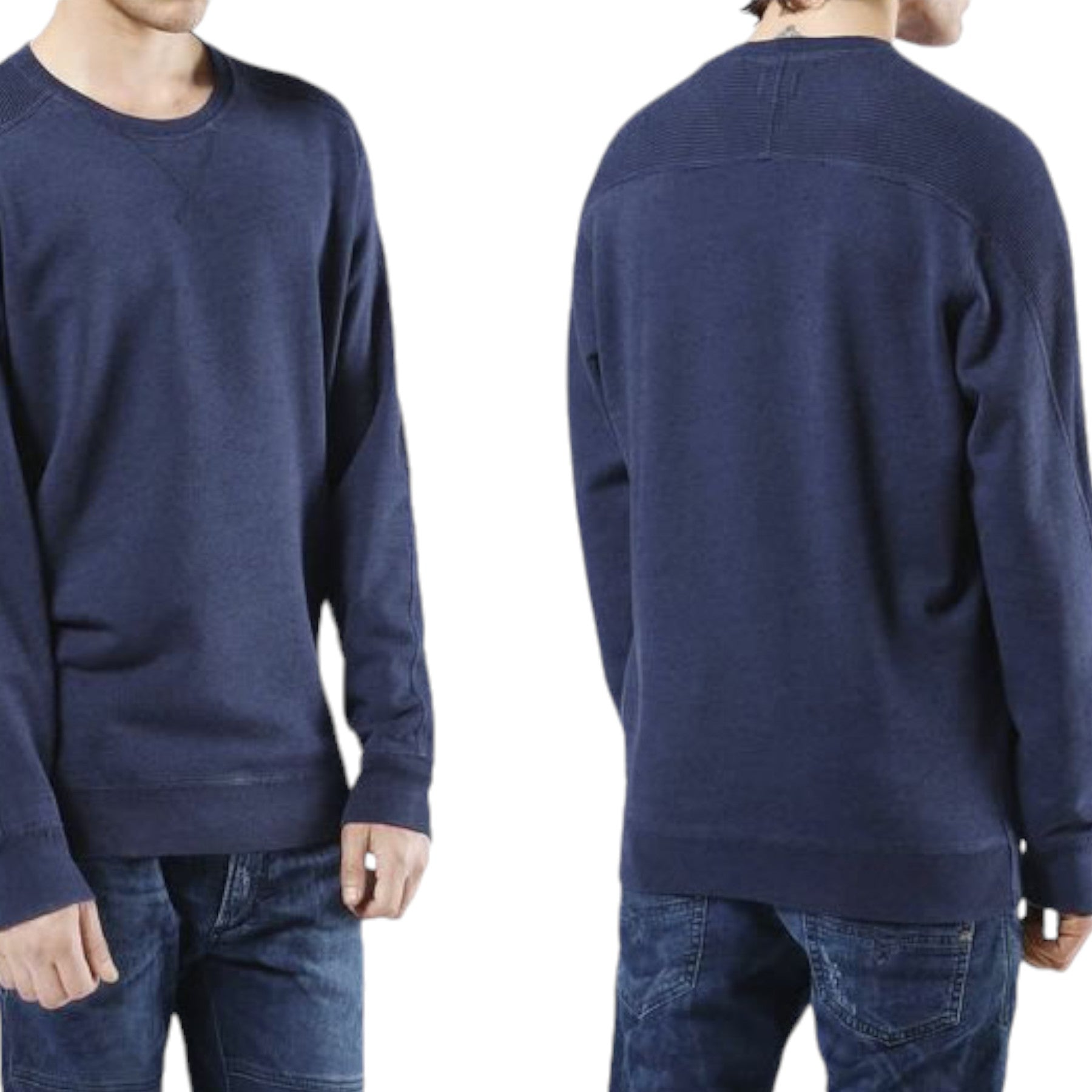 DIESEL S GLADYS 0GAKT 86G Mens Sweatshirt Crew Neck Regular Fit Pullover Jumper