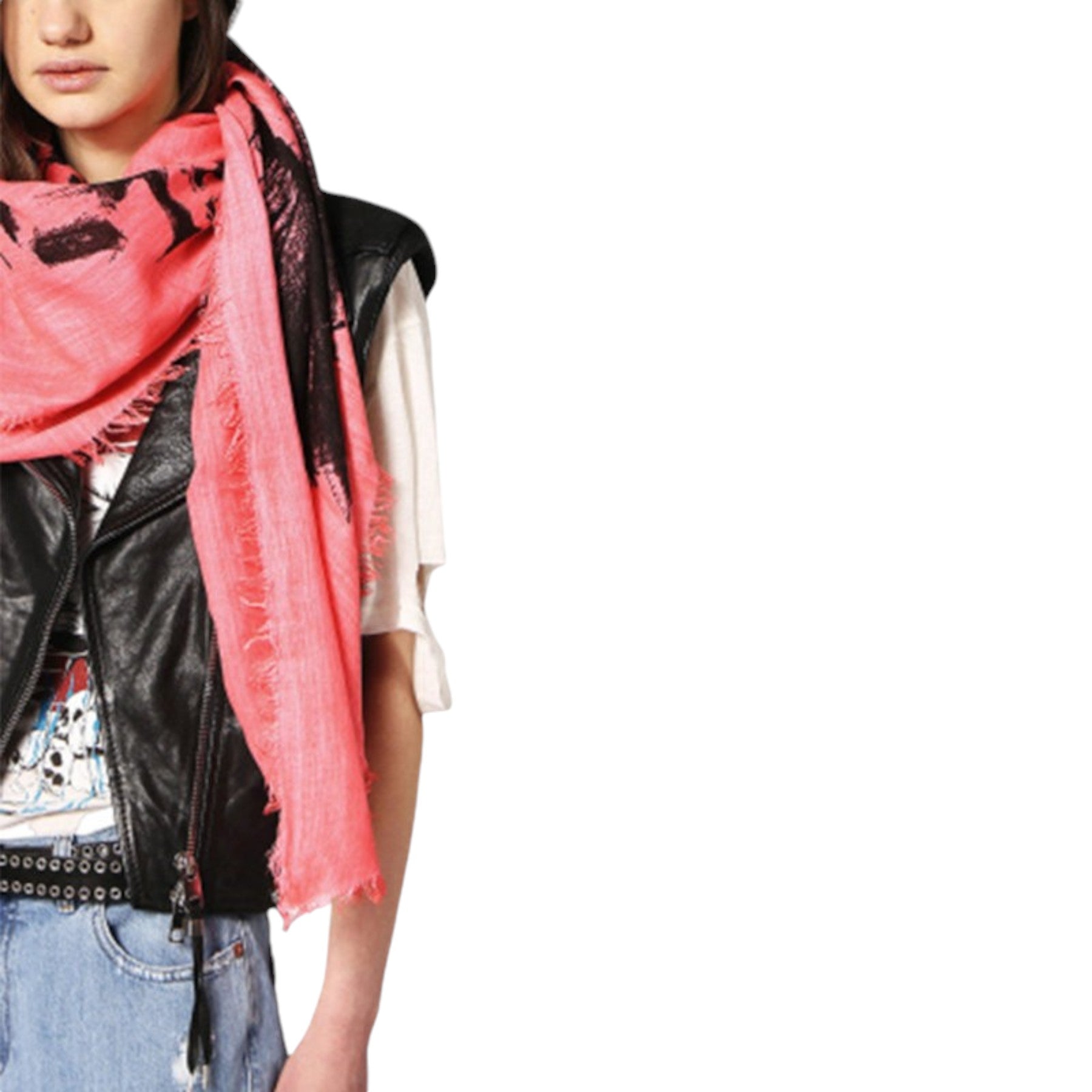 DIESEL SWILLOT C 38M SCARF Mens Scarf Unisex Winter Shawl Wrap Womens Scarves