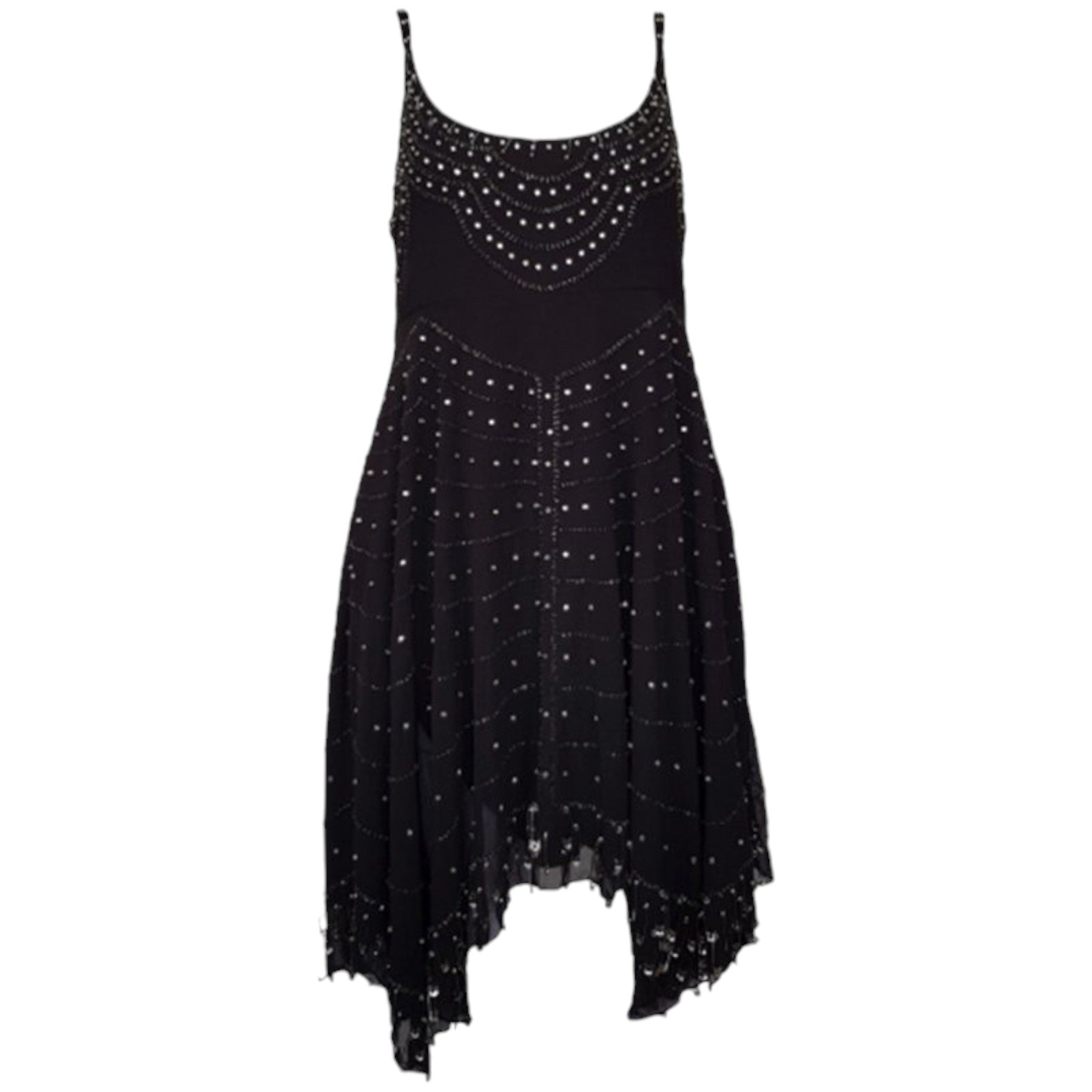 DIESEL D GEN ABITO Womens Dresses Black Spaghetti Strap Sleeveless Party Bodycon