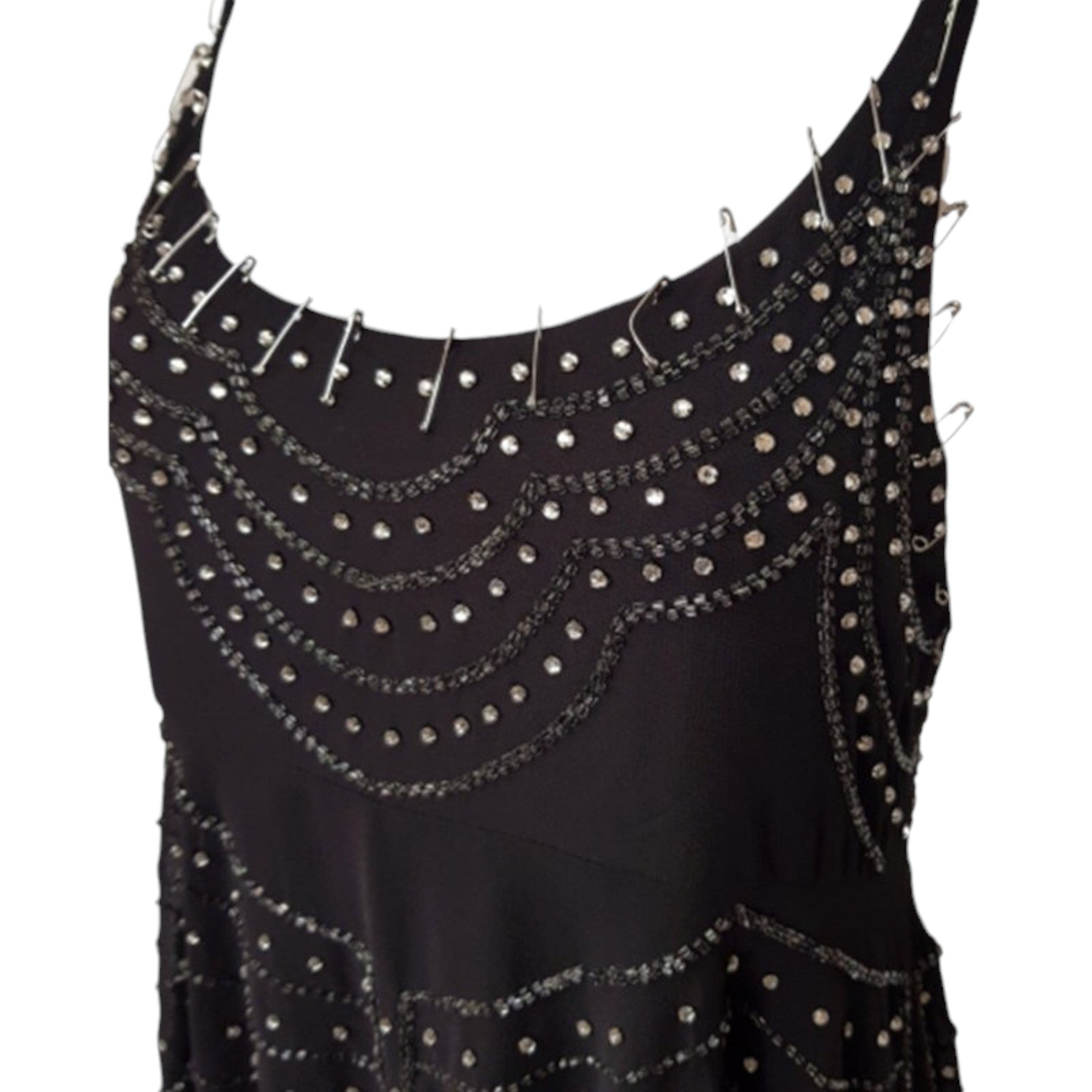 DIESEL D GEN ABITO Womens Dresses Black Spaghetti Strap Sleeveless Party Bodycon