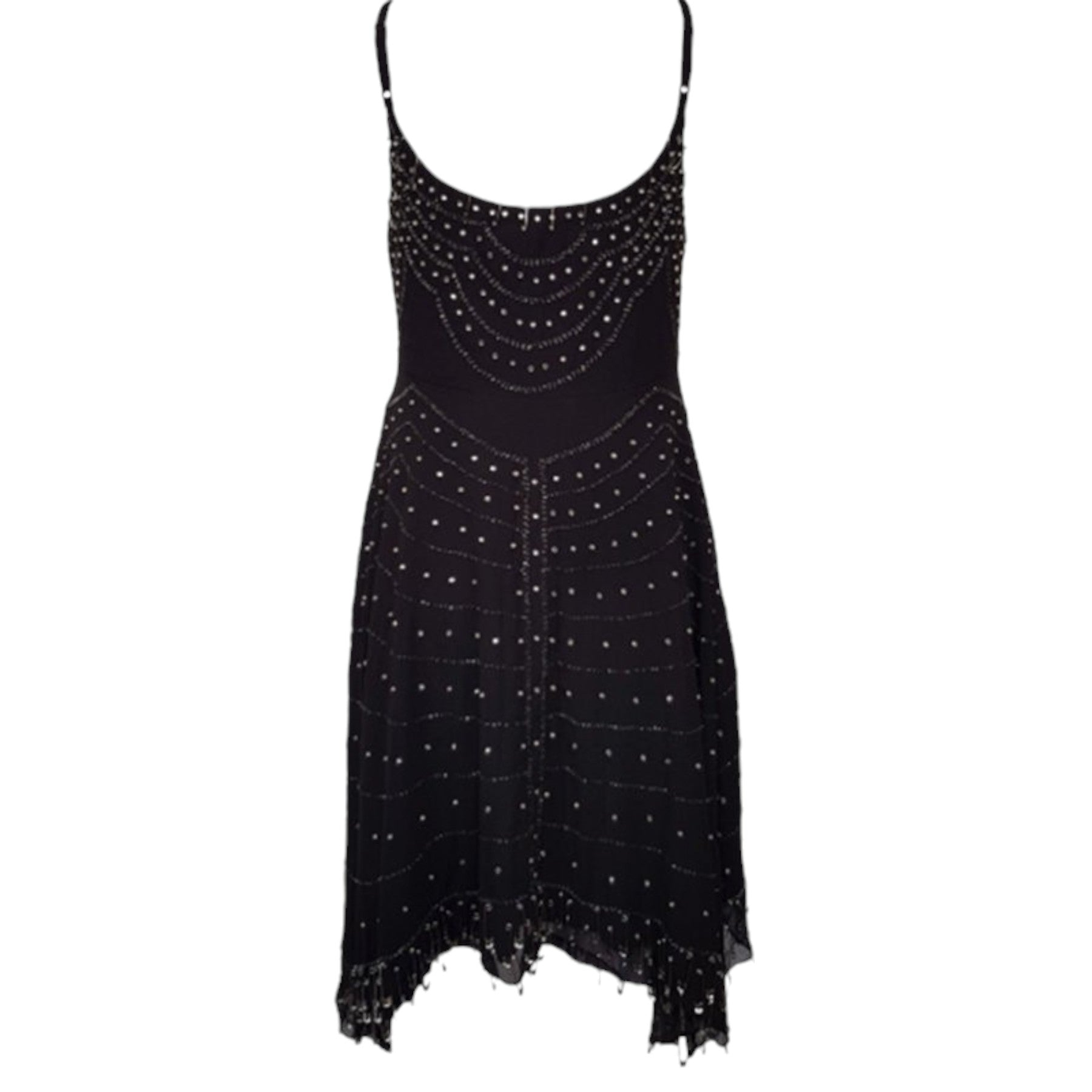 DIESEL D GEN ABITO Womens Dresses Black Spaghetti Strap Sleeveless Party Bodycon