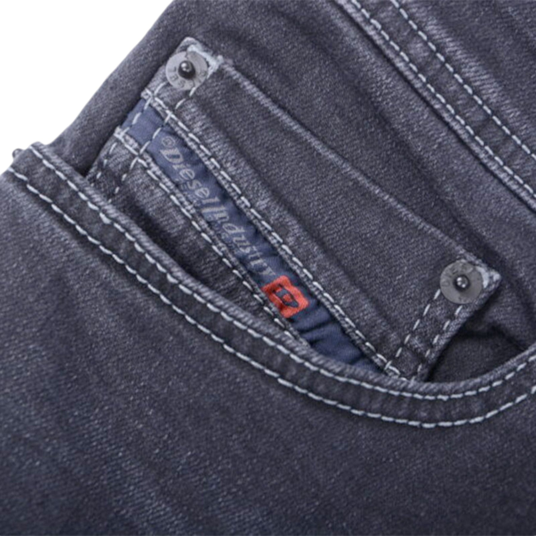 DIESEL TEPPHAR 084HQ Mens Denim Jeans Stretch Slim Fit Carrot Casual Jeans Pants