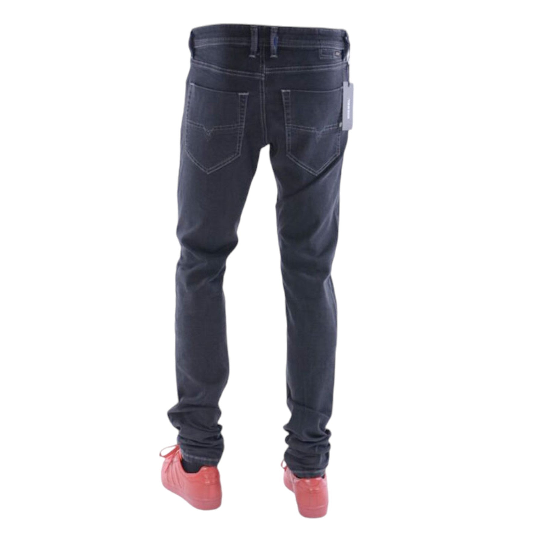 DIESEL TEPPHAR 084HQ Mens Denim Jeans Stretch Slim Fit Carrot Casual Jeans Pants
