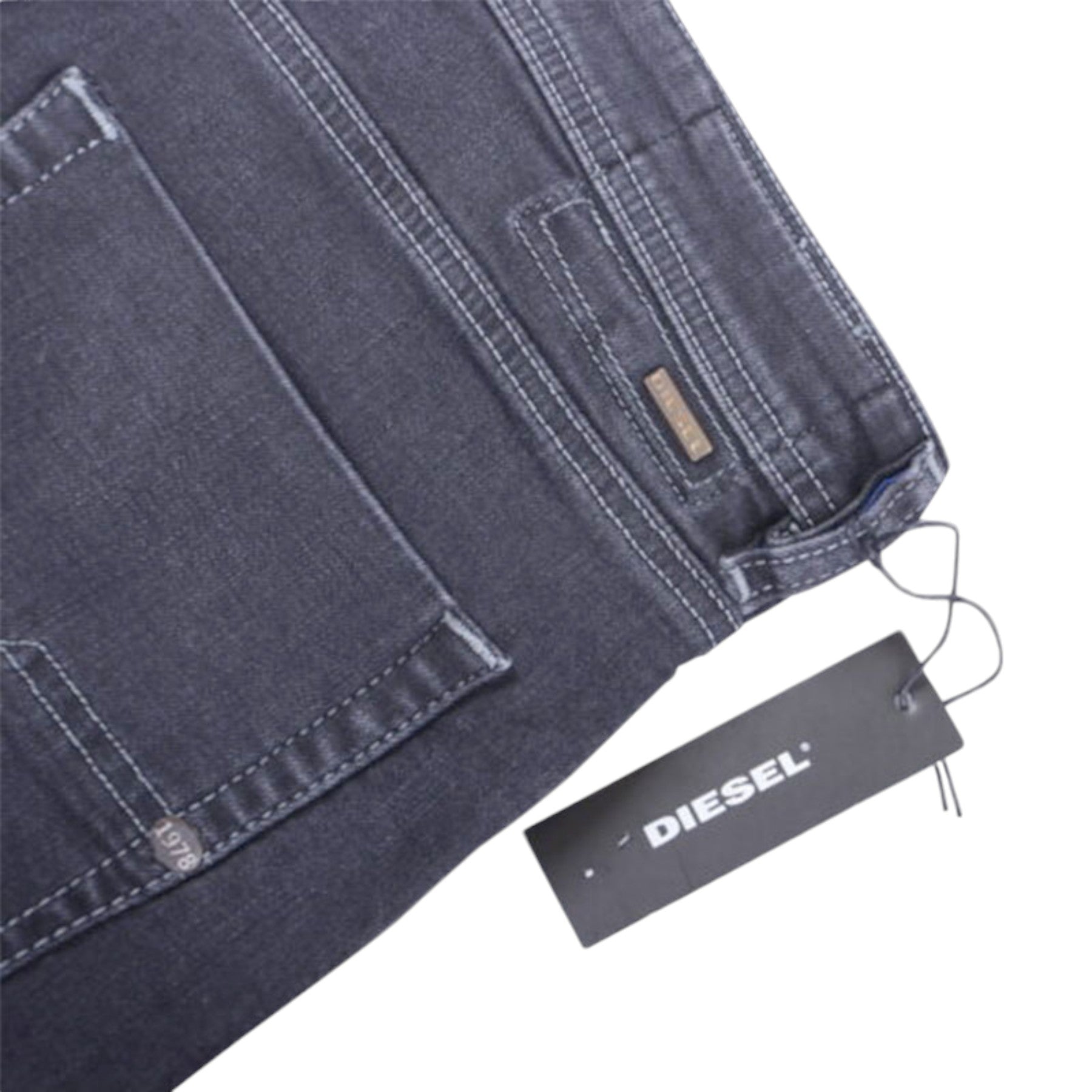 DIESEL TEPPHAR 084HQ Mens Denim Jeans Stretch Slim Fit Carrot Casual Jeans Pants