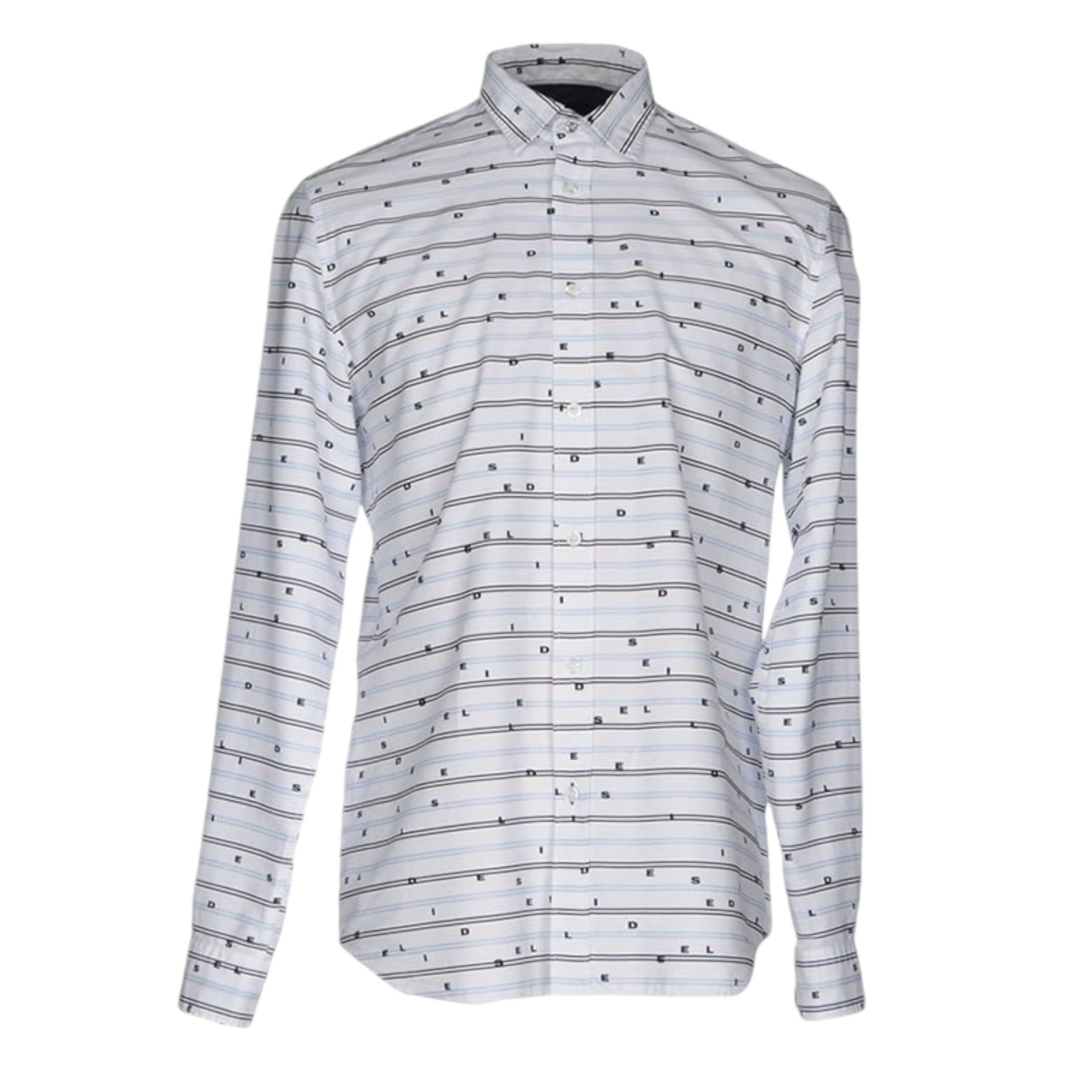 DIESEL S DECLINE 0NAKX 100 Mens Shirt Long Sleeves Casual Summer Cotton Shirts