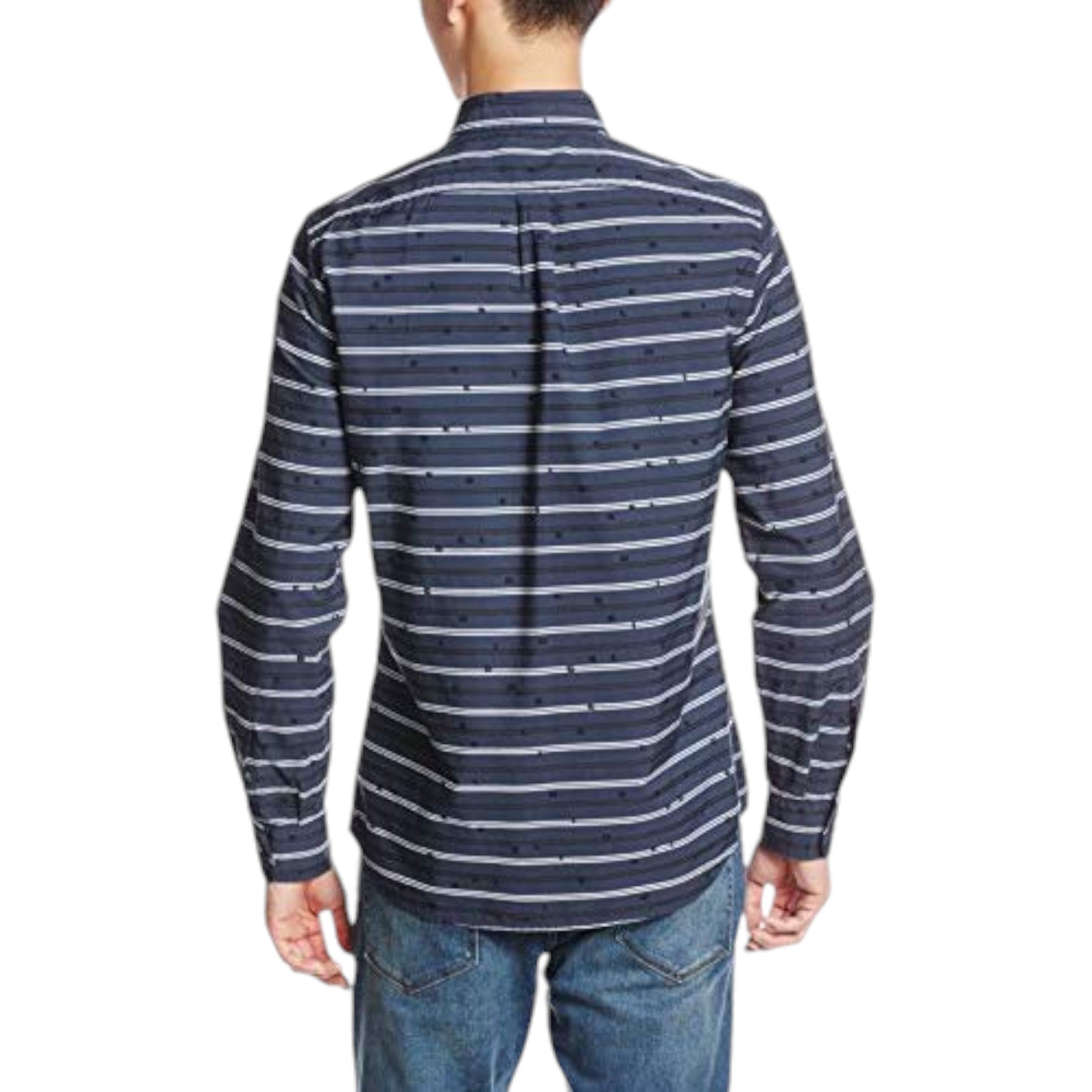 DIESEL S DECLINE 0NAKX Mens Shirts Long Sleeves Slim Fit Casual Summer Top S M L