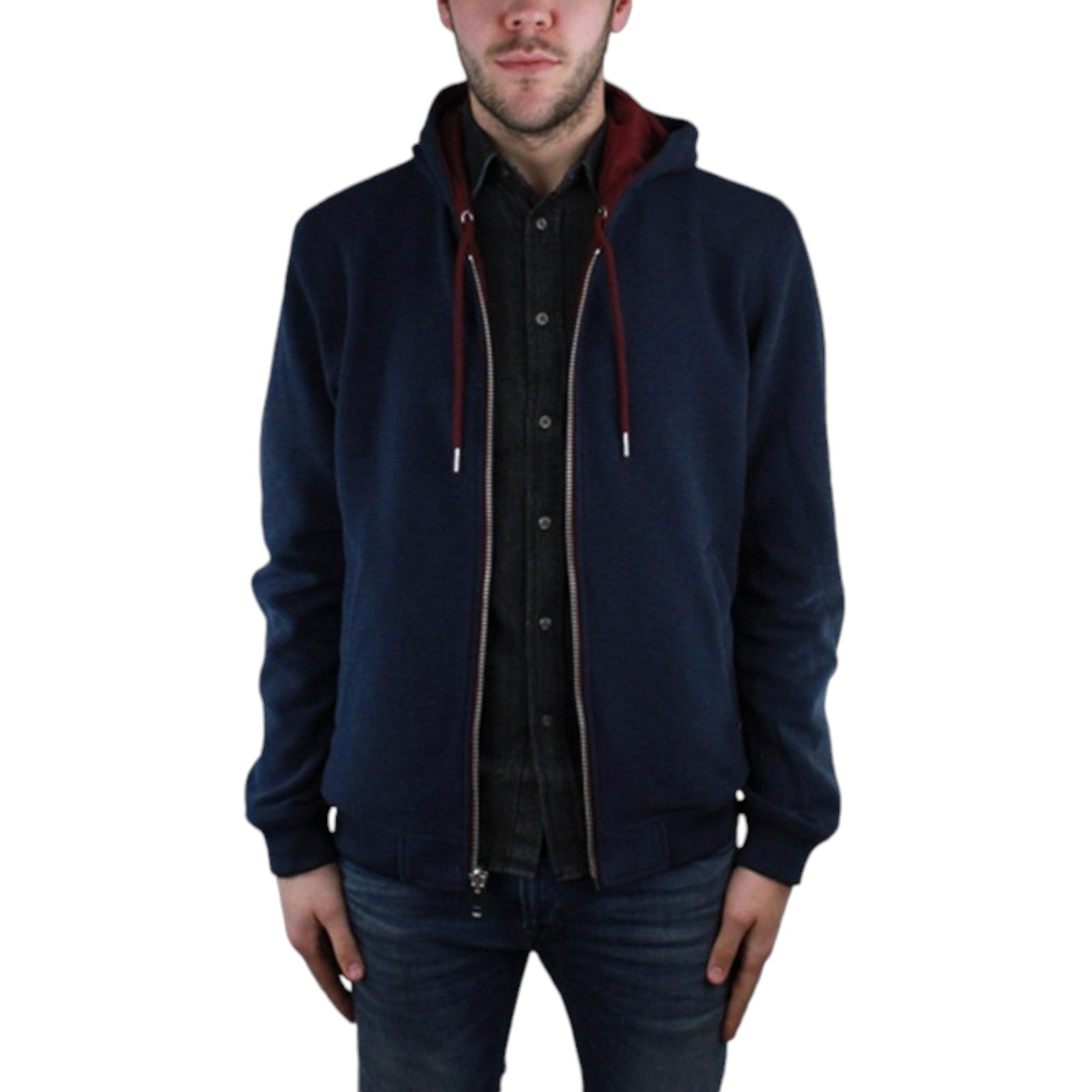 DIESEL J THRILLING 0KAGJ Mens Jacket Reversible Casual Winter Outwear Hood Coat