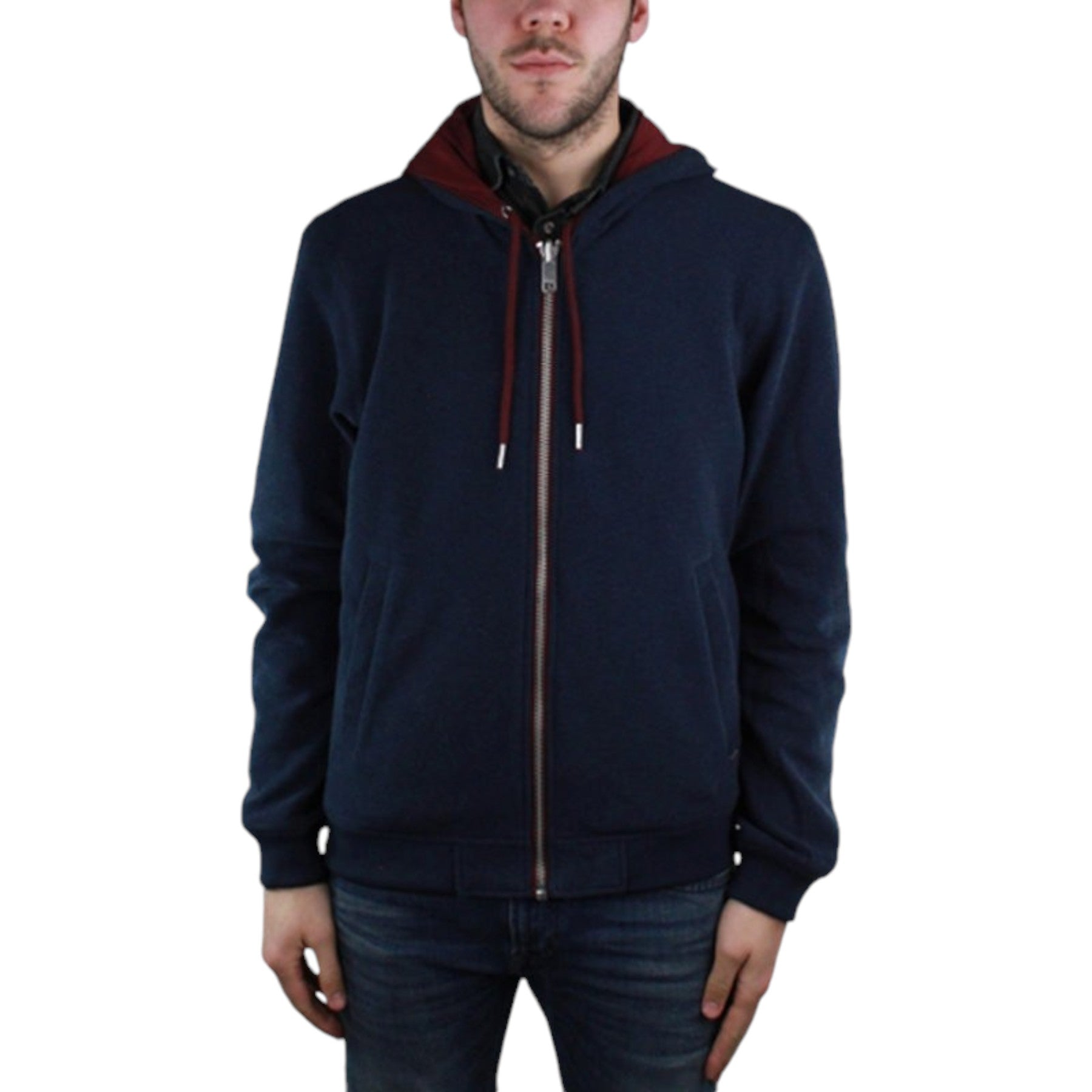 DIESEL J THRILLING 0KAGJ Mens Jacket Reversible Casual Winter Outwear Hood Coat