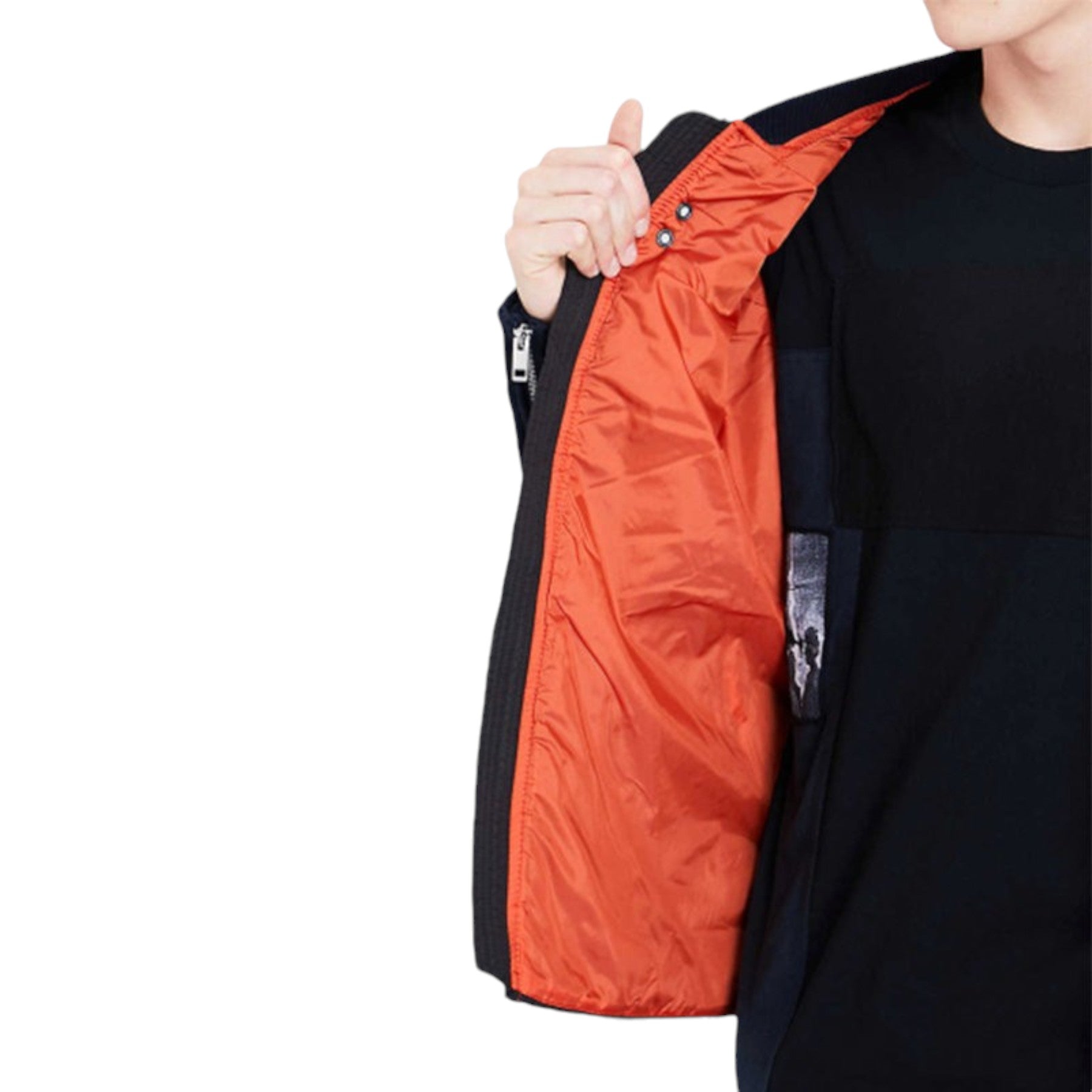 DIESEL S KINGS Mens Bomber Jacket Padded Casual Winter Outwear Black Fleece Coat