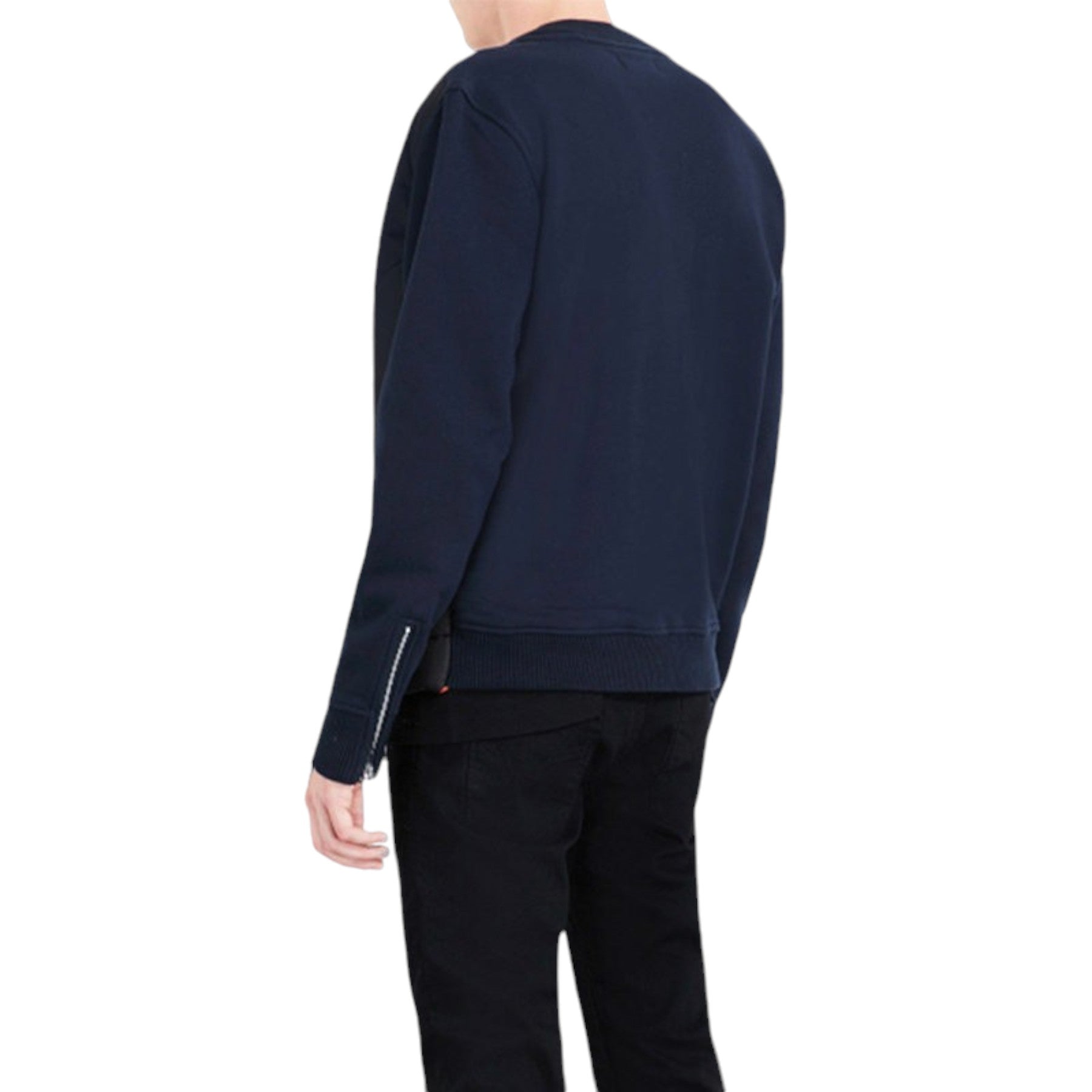 DIESEL S KINGS Mens Bomber Jacket Padded Casual Winter Outwear Black Fleece Coat