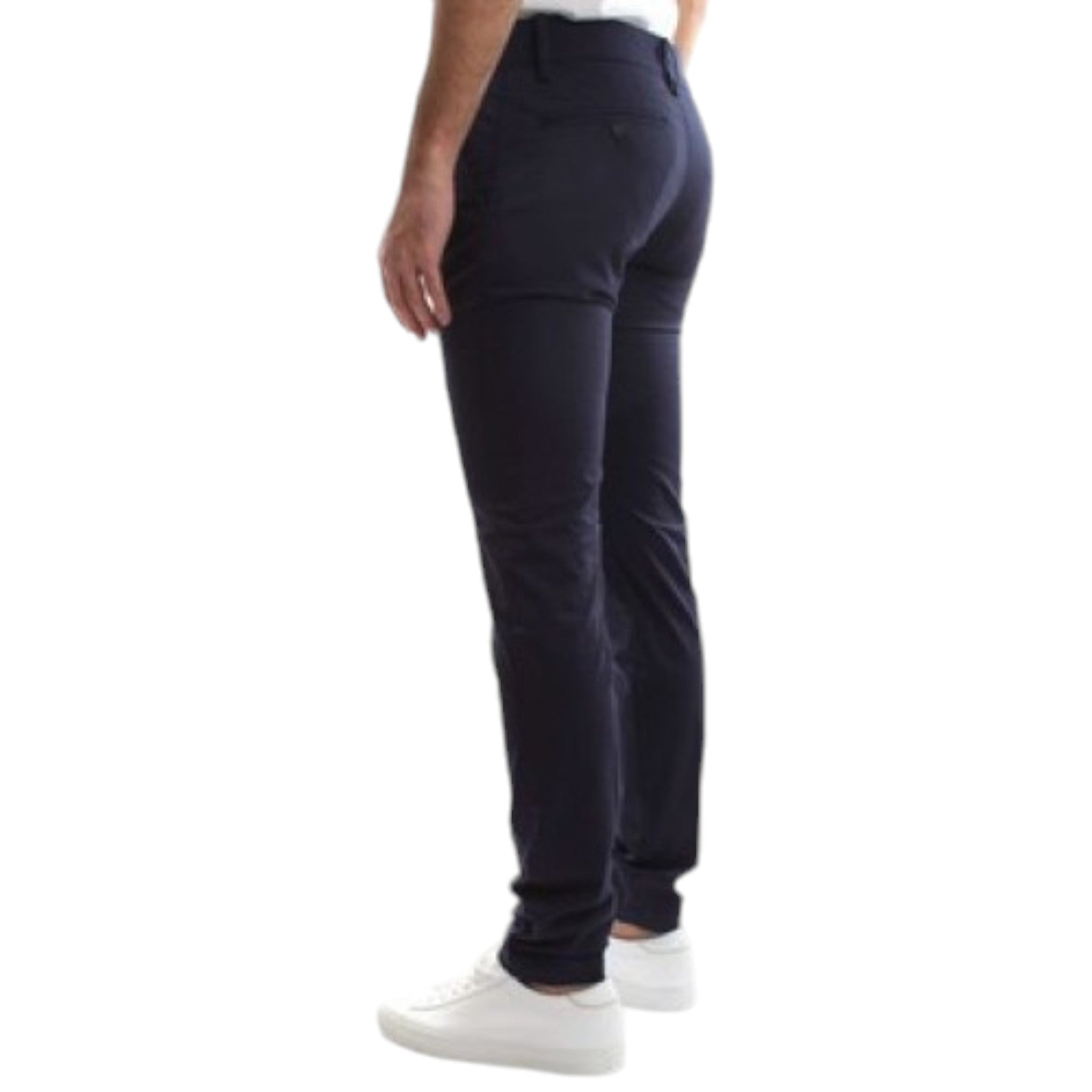 DIESEL CHI SHAPED 0CARP Mens Chino Trousers Stretch Cotton Casual Black Pants