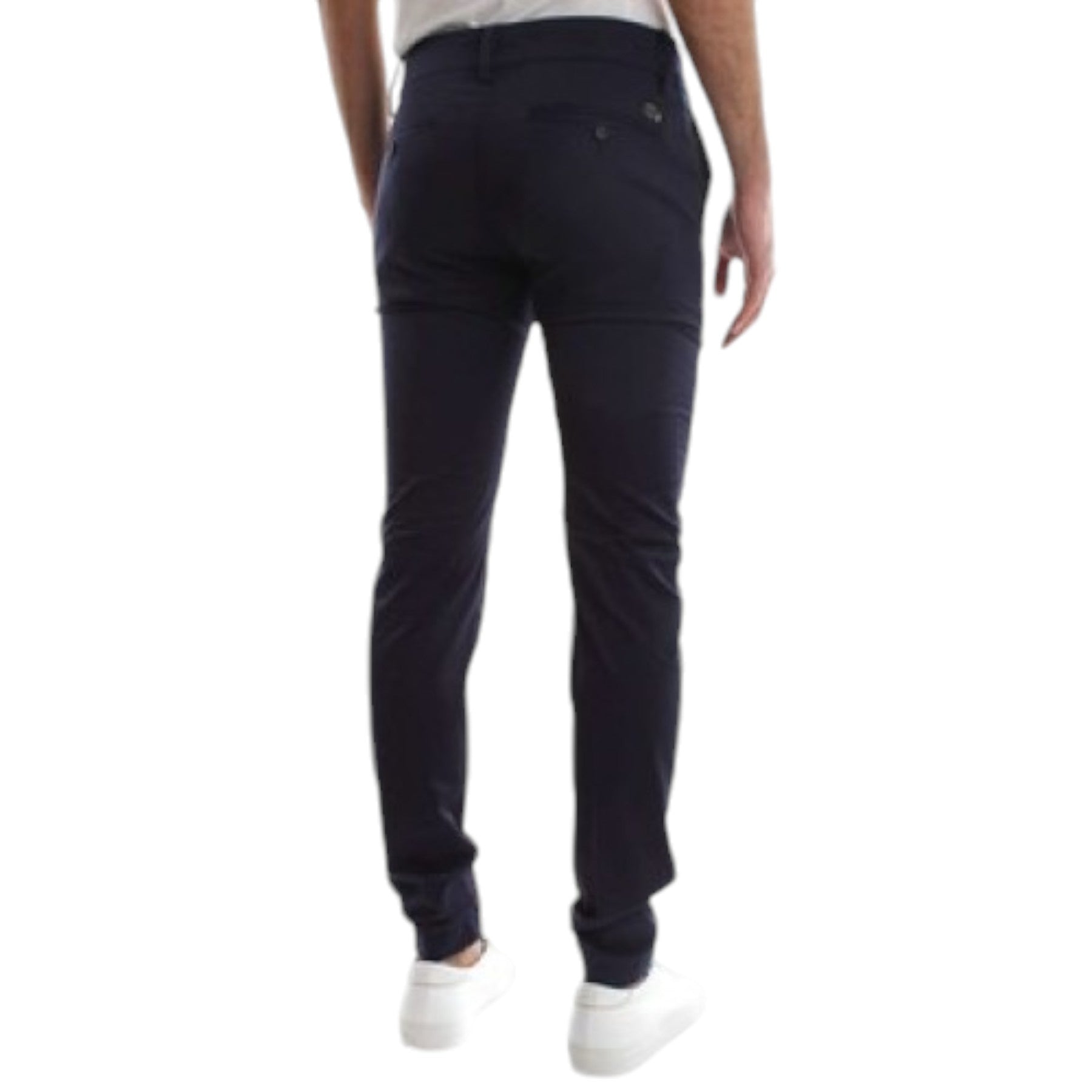 DIESEL CHI SHAPED 0CARP Mens Chino Trousers Stretch Cotton Casual Black Pants