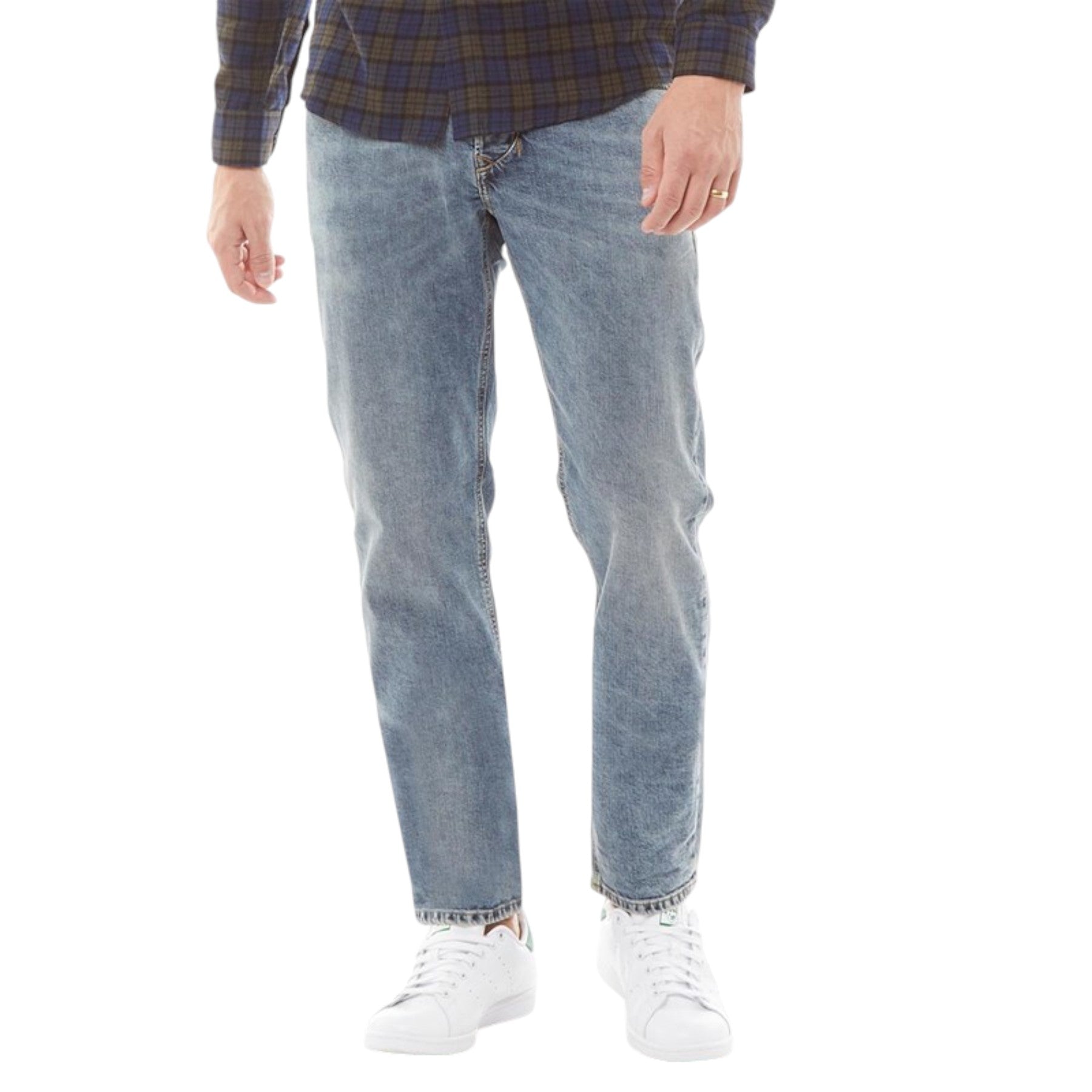 DIESEL LARKEE BEEX 084UX Mens Denim Jeans Stretch Lyocell Regular Fit Tapered