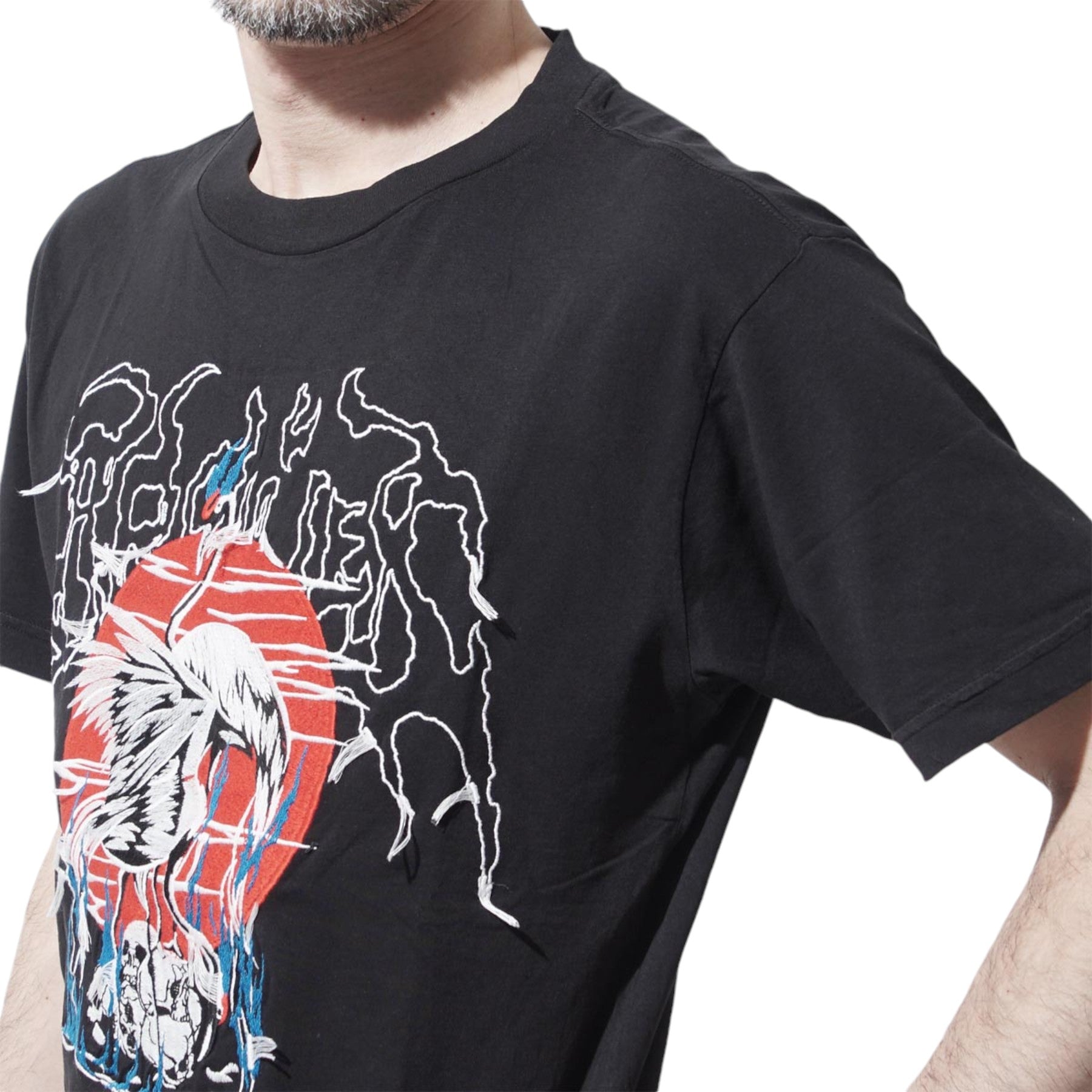 DIESEL T WALLACE SG Mens T Shirt Short Sleeves Crew Neck Casual Summer Black Tee