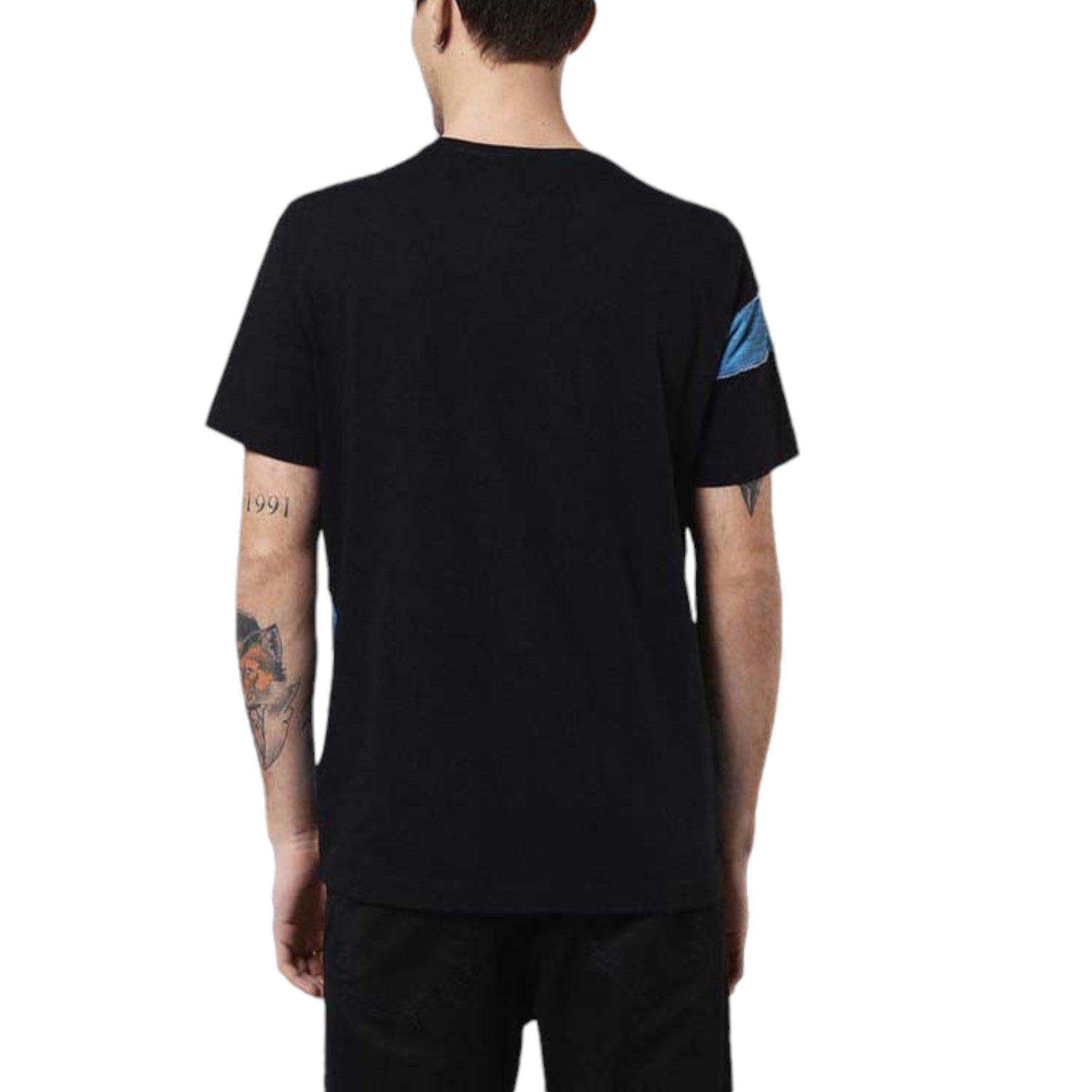 DIESEL T EWELL Mens T Shirt Regular Fit Crew Neck Short Sleeve Casual Summer Tee