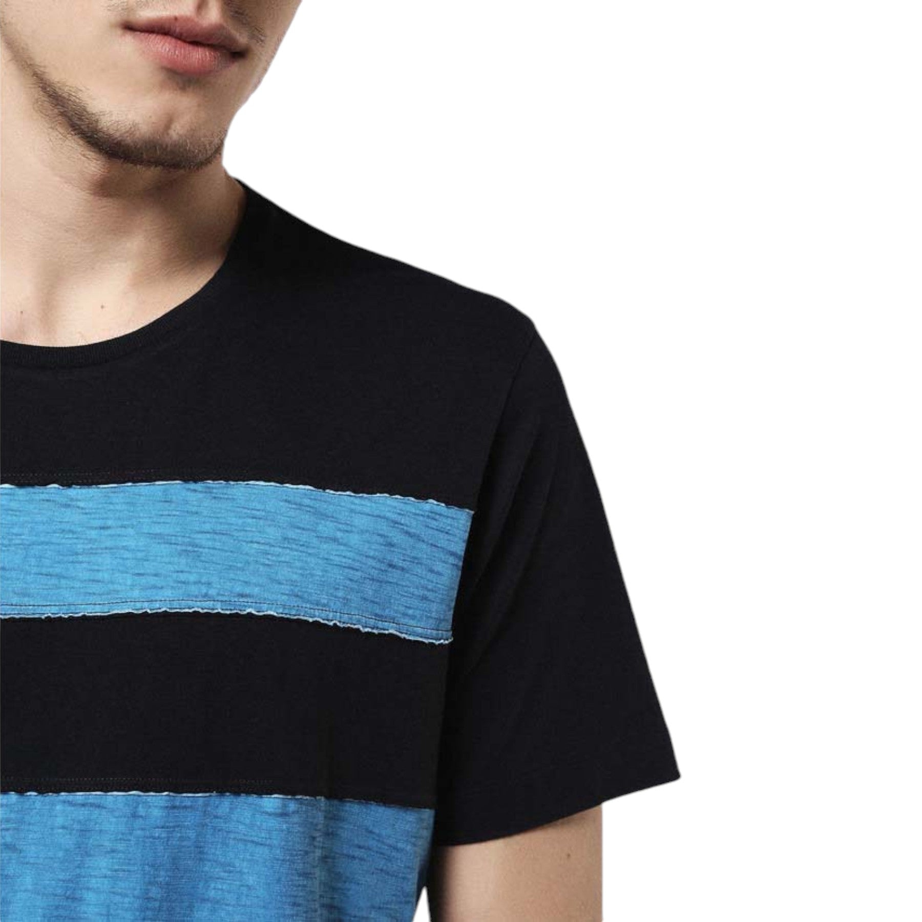 DIESEL T EWELL Mens T Shirt Regular Fit Crew Neck Short Sleeve Casual Summer Tee