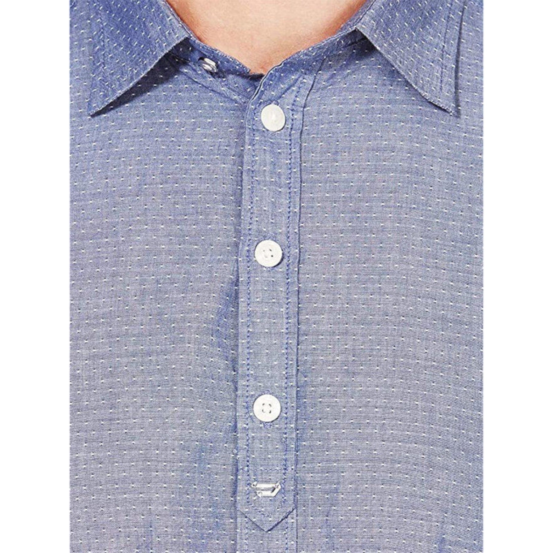 DIESEL S ACHAI CAMICIA 0HAJD Mens Casual Shirts Long Sleeve Formal Cotton Top M