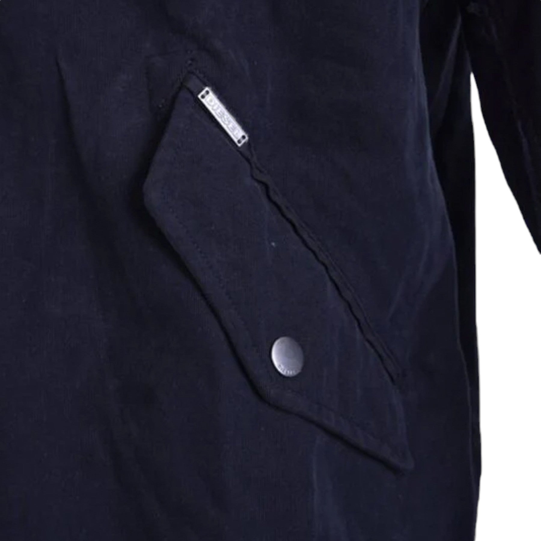 DIESEL S UBA Mens Bomber Jacket Zipped Cotton Winter Outwear Casual Coat