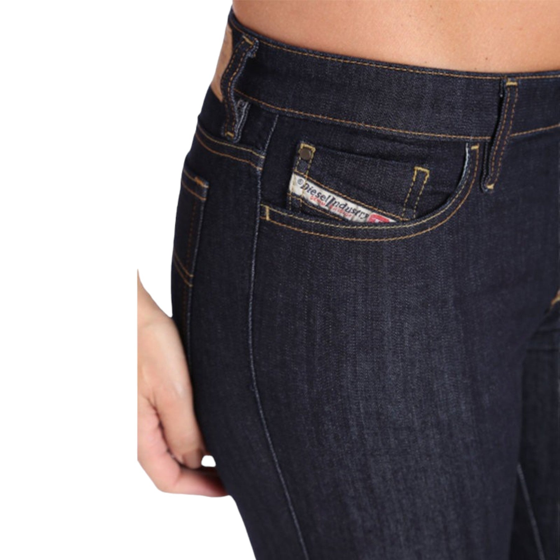 DIESEL SKINZEE 0813C Womens Denim Jeans Super Slim Skinny Blue Casual Pant New