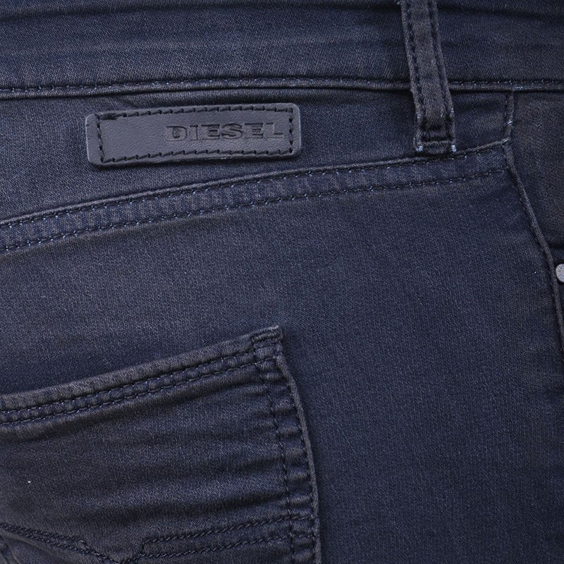 DIESEL DORIS NE 0669Q Womens Denim Jeans Slim Fit Distressed Sweat Jogg Pants