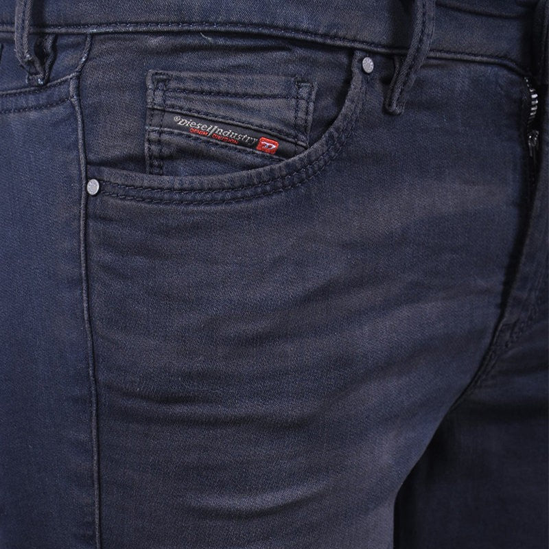 DIESEL DORIS NE 0669Q Womens Denim Jeans Slim Fit Distressed Sweat Jogg Pants