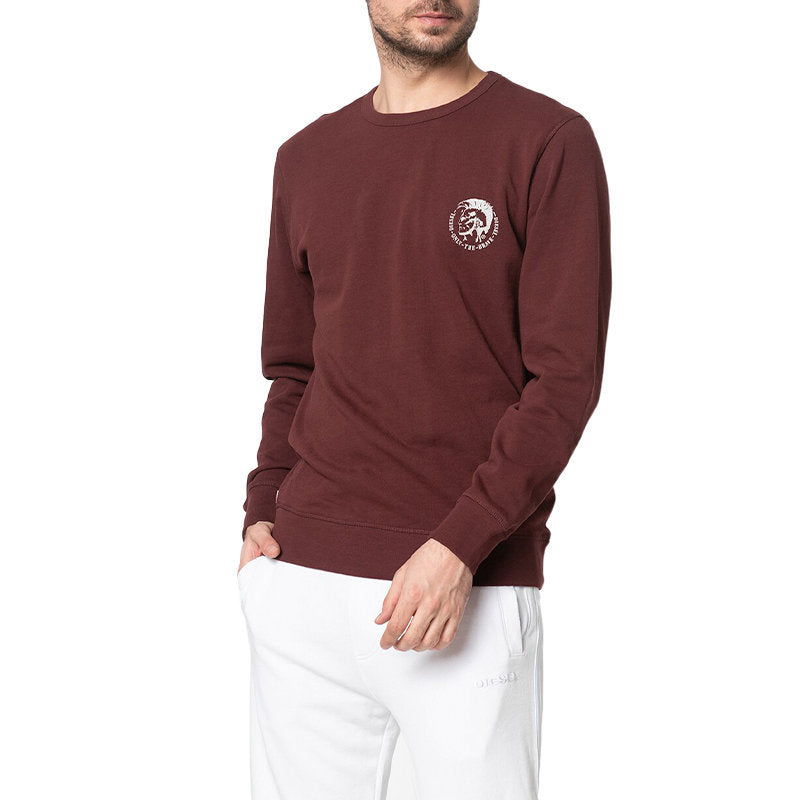 DIESEL UMLT-WILLY Mens Jumper Crew Neck Casual Sweatshirt Pullover Cardigan