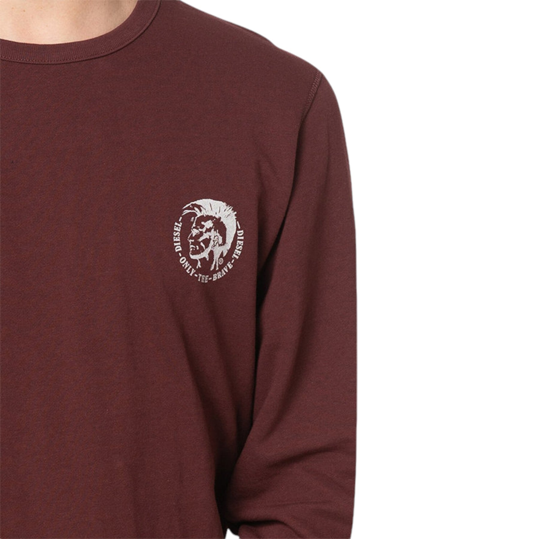 DIESEL UMLT-WILLY Mens Jumper Crew Neck Casual Sweatshirt Pullover Cardigan