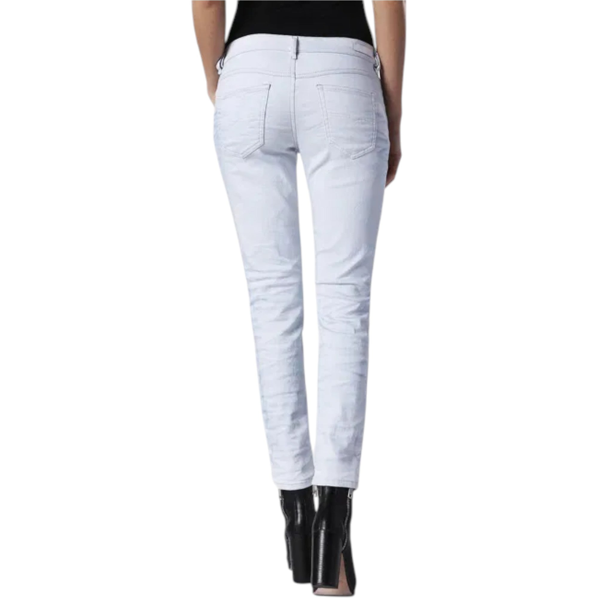 DIESEL BELTHY NE 003W2 Womens Jogg Jeans Sweat Jeans Denim Trouser Made in Italy