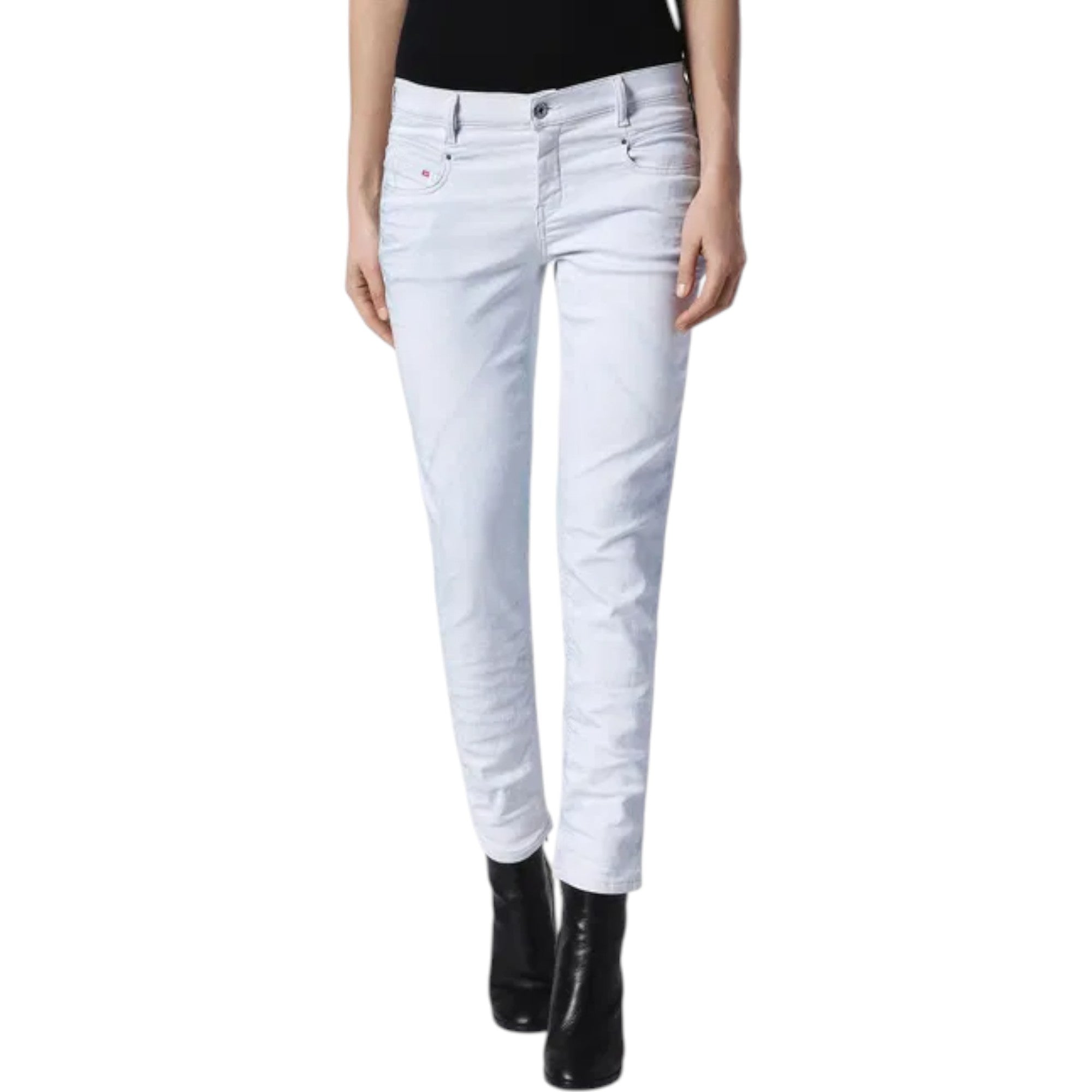 DIESEL BELTHY NE 003W2 Womens Jogg Jeans Sweat Jeans Denim Trouser Made in Italy