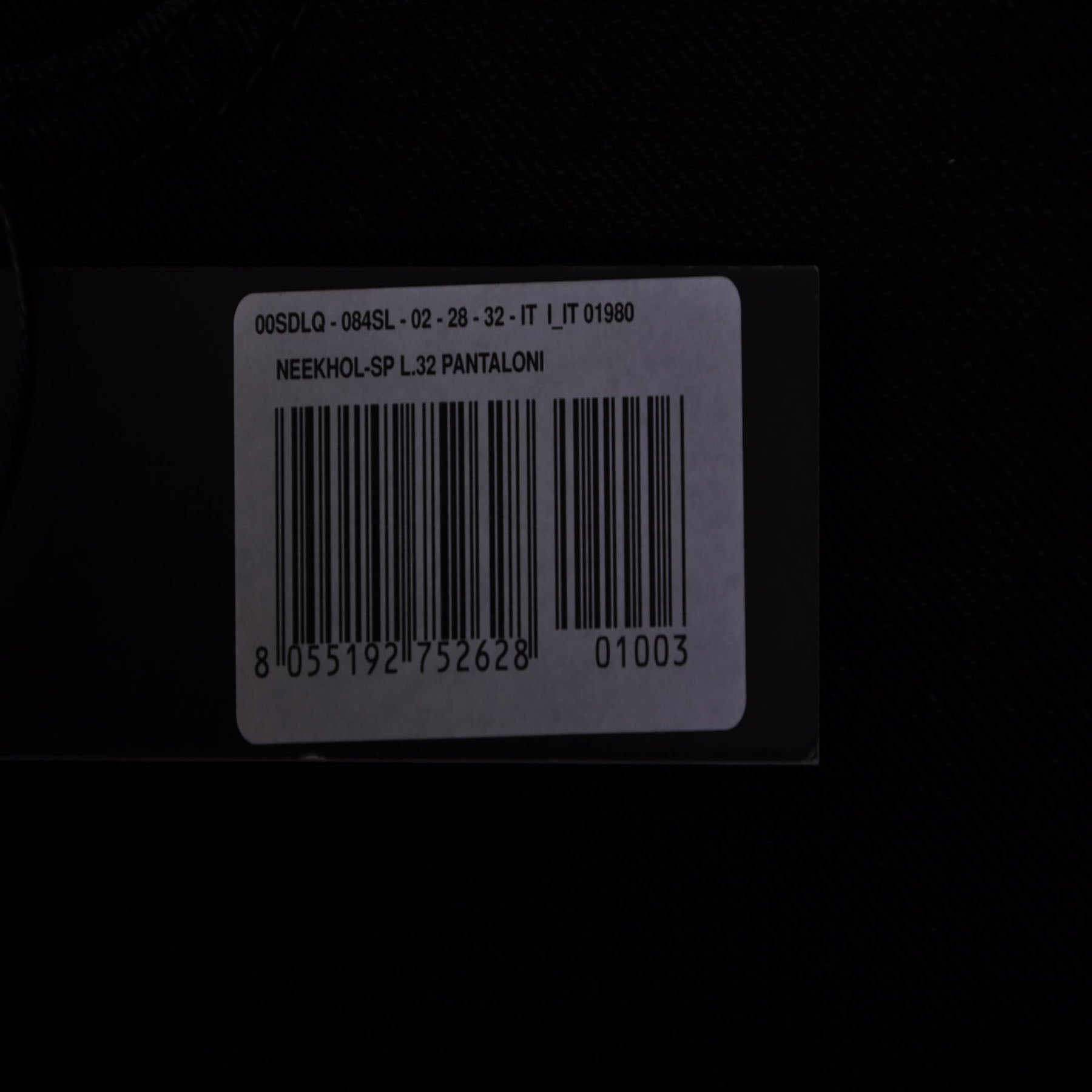 DIESEL NEEKHOL-SP 084SL Womens Jeans Casual Cotton Denim Pant Ladies Trouser W28