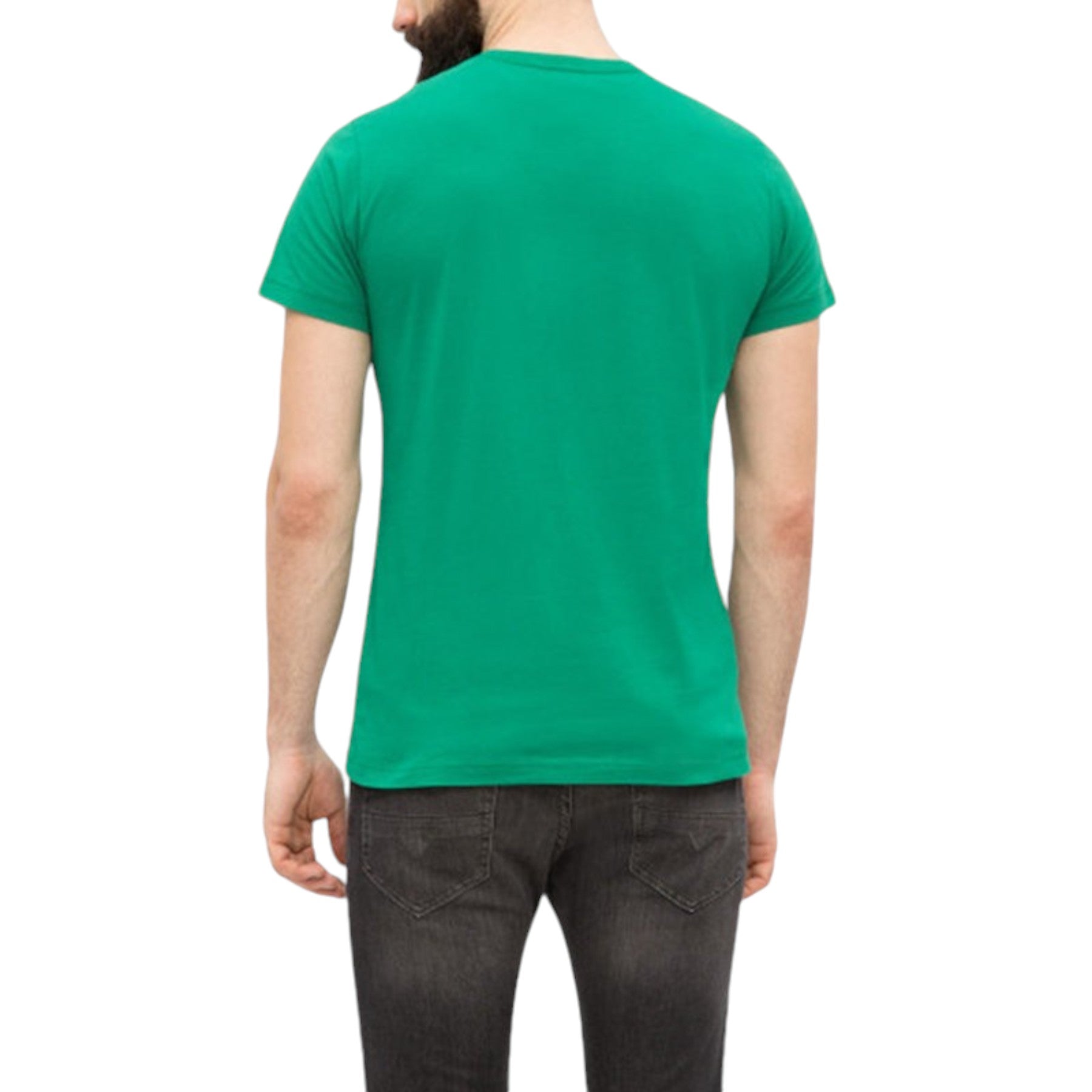 DIESEL T DIEGO QA Mens T shirt Crew Neck Short Sleeve Casual Cotton Tee Green