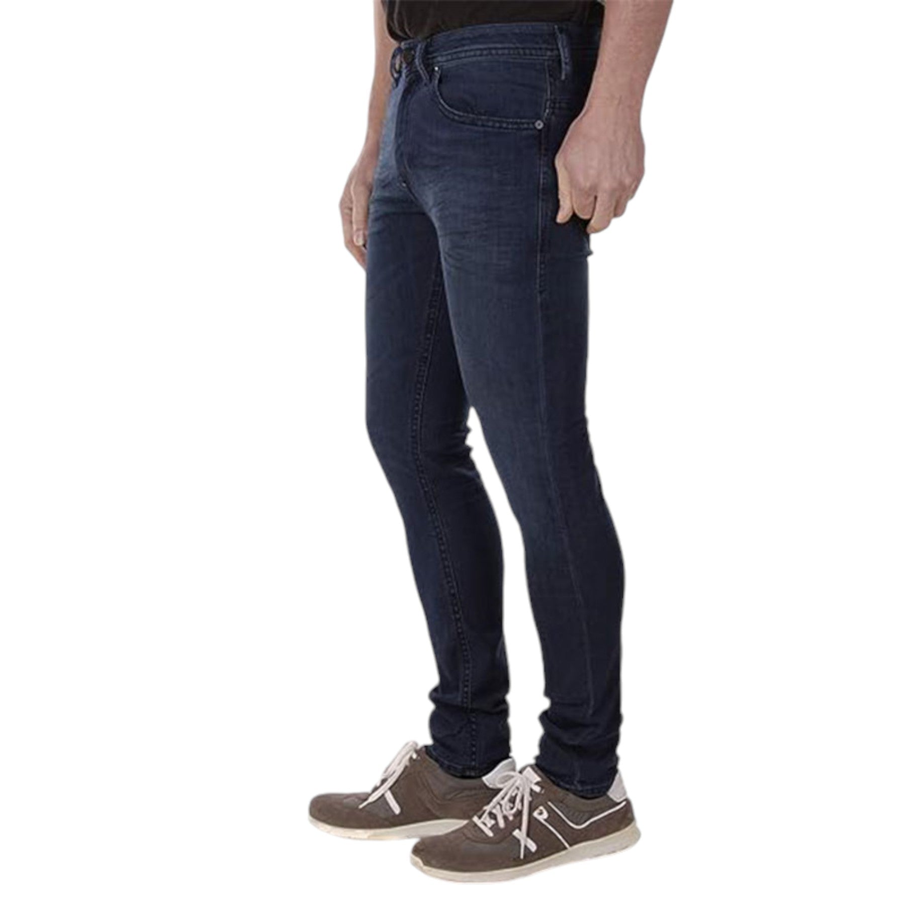 DIESEL THOMMER 0686A Mens Denim Jeans Stretch Slim Fit Skinny Casual Blue Pants